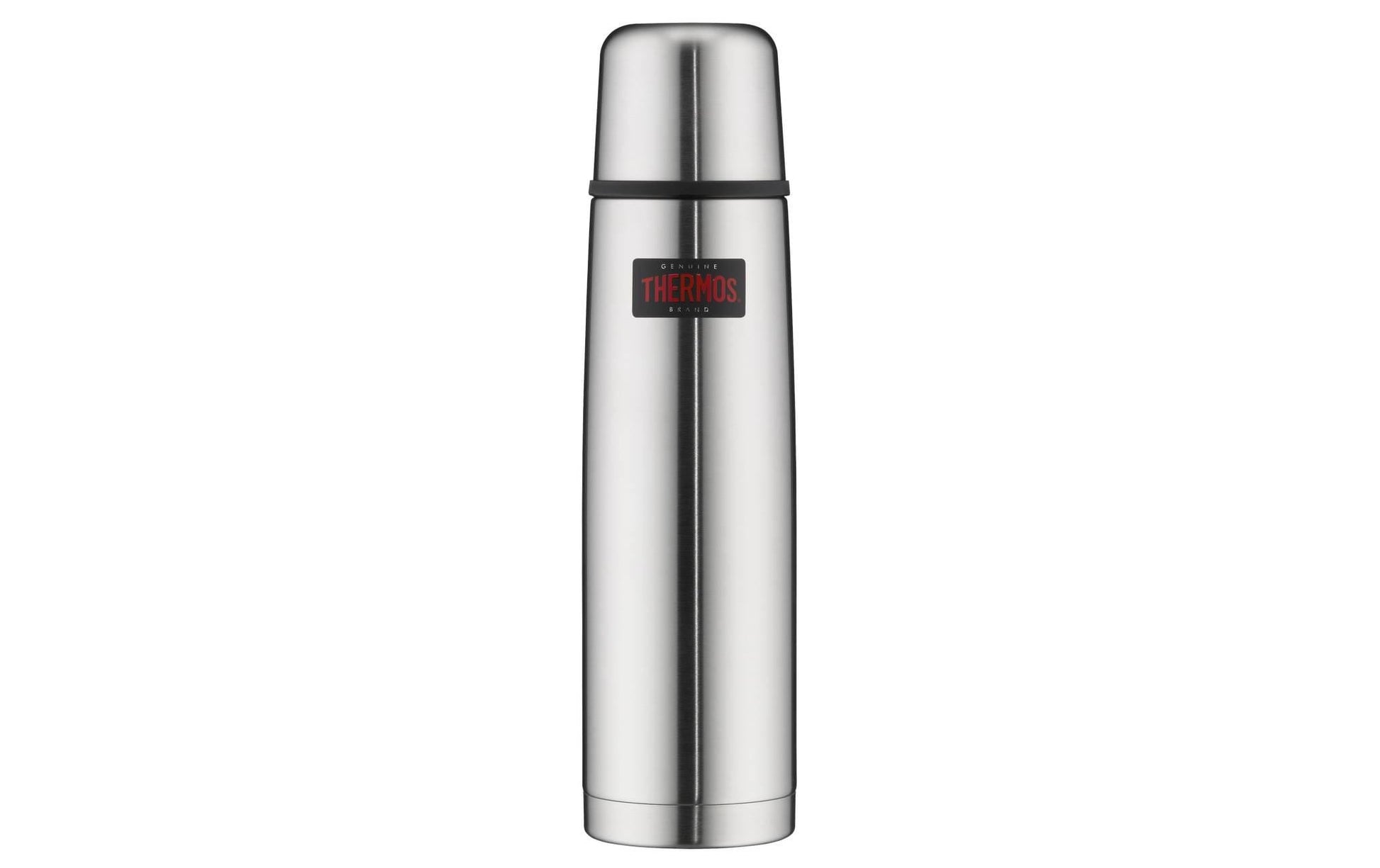Thermos Light & Compact Isolierflasche 1 l – Doppelwandig, Edelstahl, Schraubdeckel