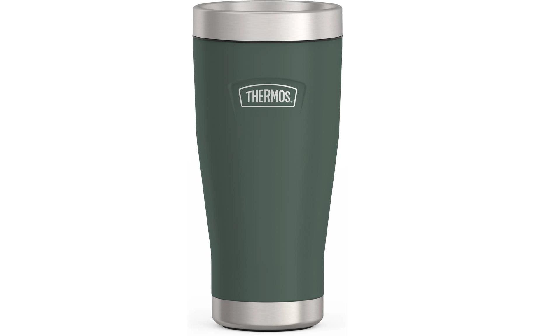 Thermos ICON Thermobecher 470 ml – doppelwandig 10 h heiss/24 h kalt, Edelstahl, Forest