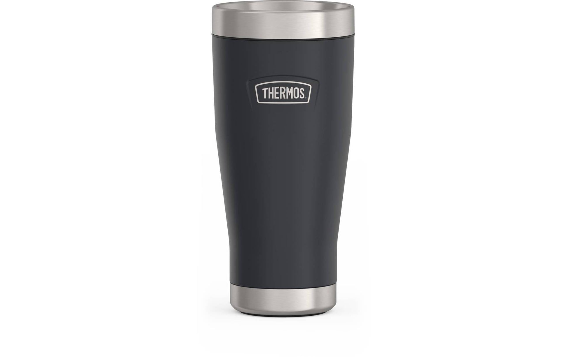 Thermos ICON Thermobecher 470 ml – doppelwandig 10 h heiss/24 h kalt, Edelstahl, auslaufsicher, Graphit