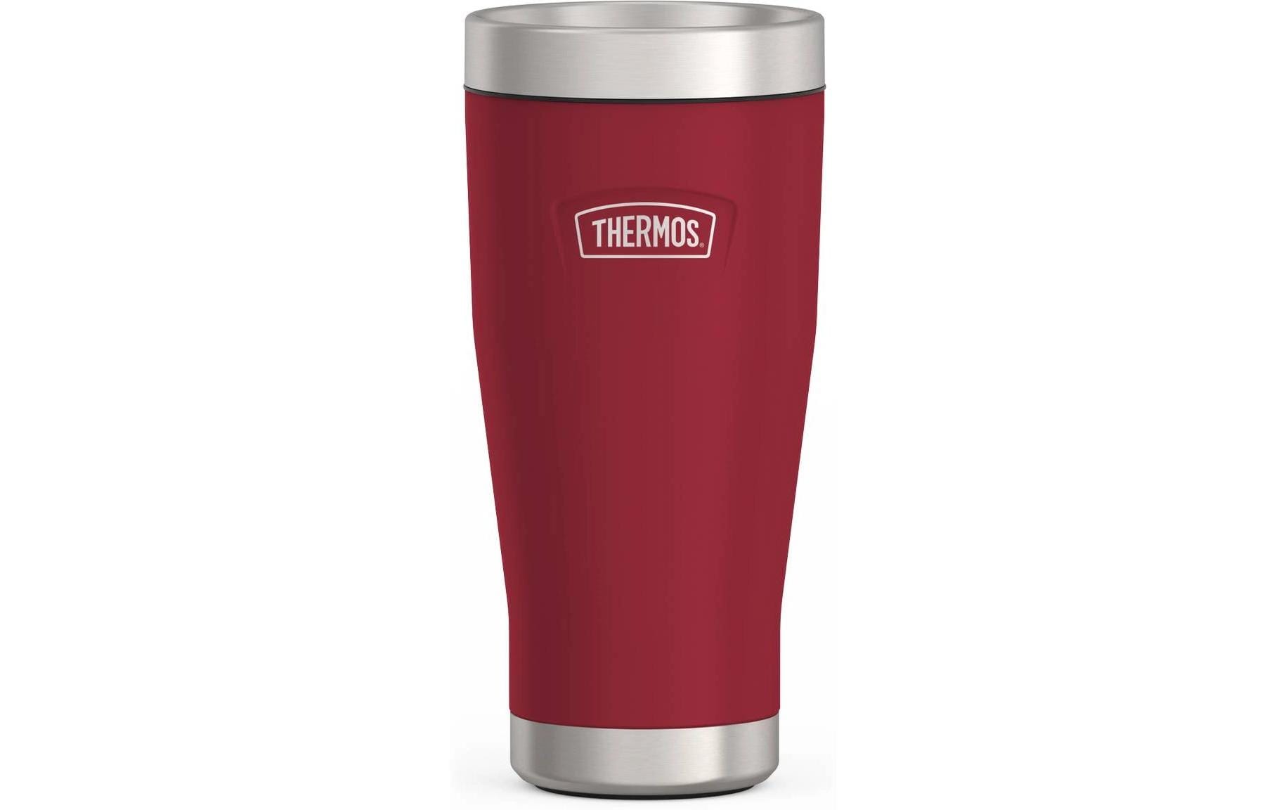Thermos ICON Thermobecher 470 ml – doppelwandig 10 h heiss/24 h kalt, Edelstahl, Berry