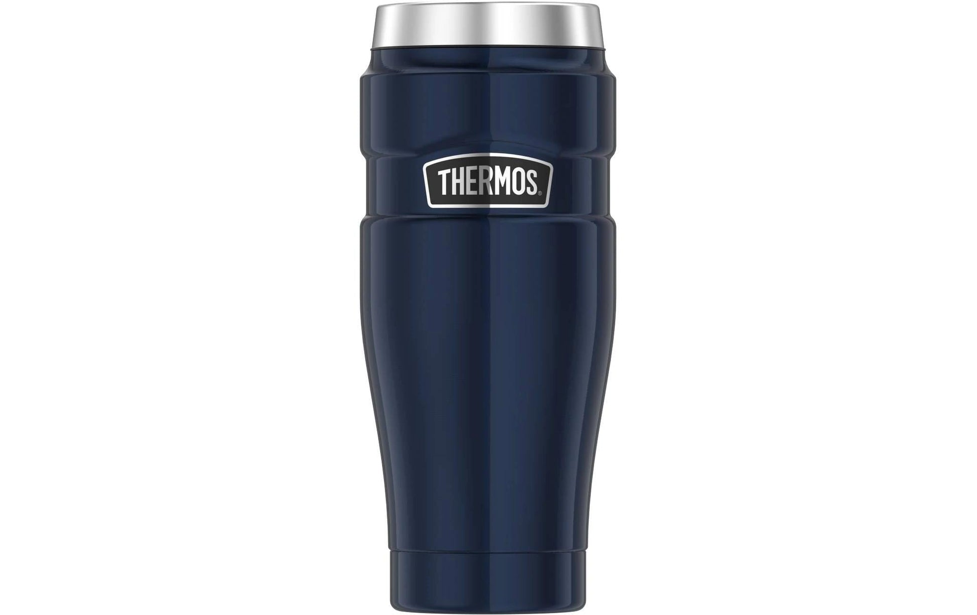Thermos Stainless King Thermobecher 470 ml – doppelwandig, Edelstahl, Schraubdeckel, Midnight Blue
