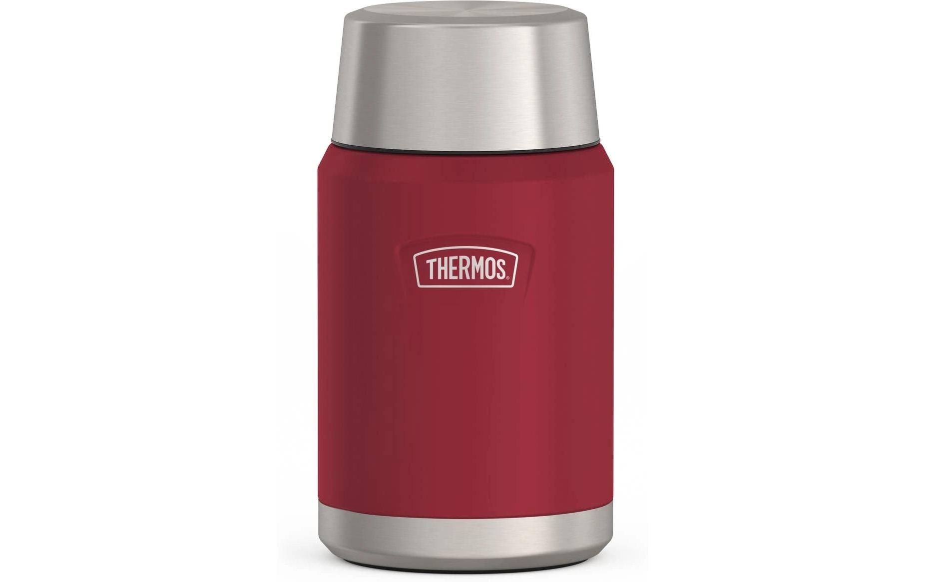 Thermos Vorratsdose 710 ml, Ø 9,9 × 18,4 cm, Edelstahl, Rot