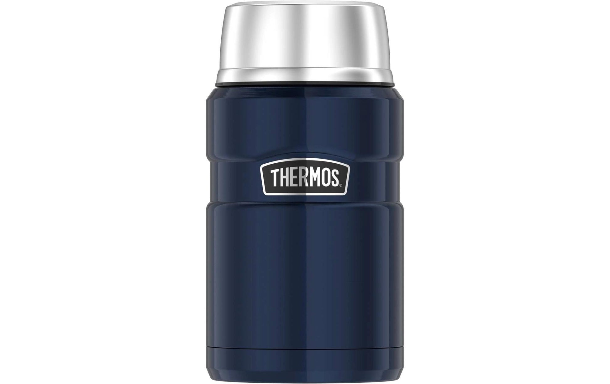 Thermos Lunchbox 710 ml, Ø 9,4 × 18,7 cm, Edelstahl, dunkelblau, isoliert