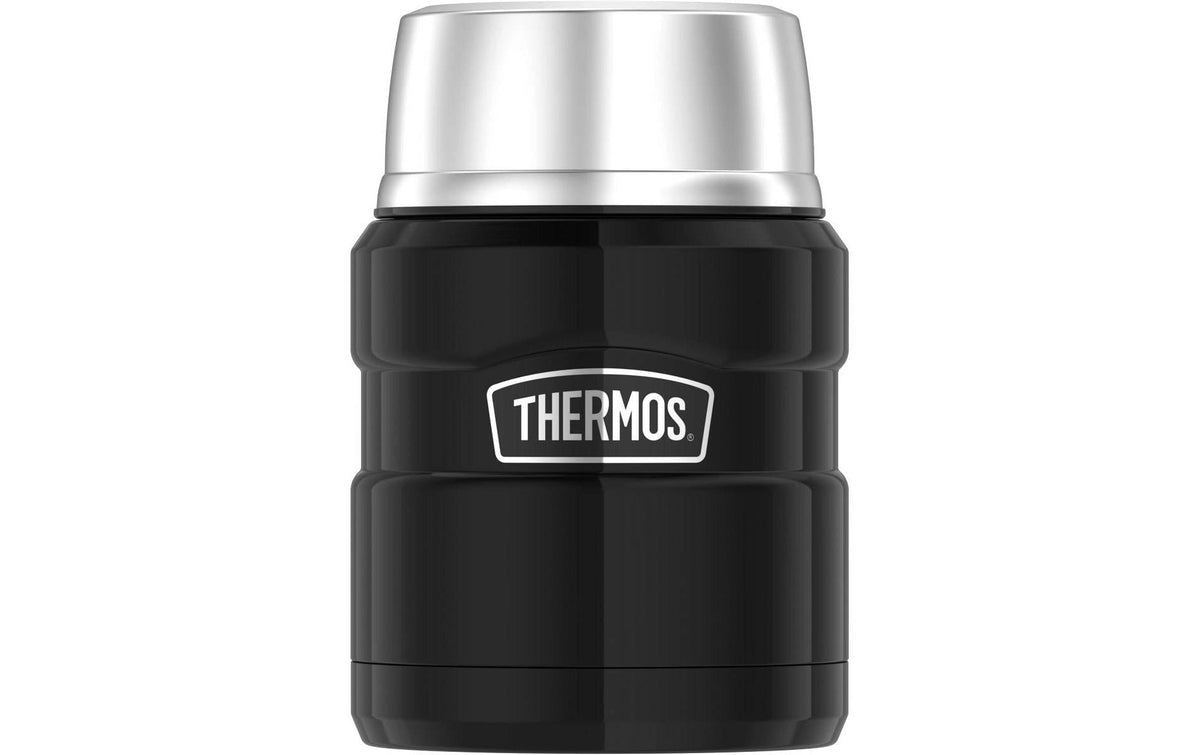 Thermos STAINLESS KING Isolierflasche 470 ml – doppelwandig, Edelstahl, Schraubdeckel