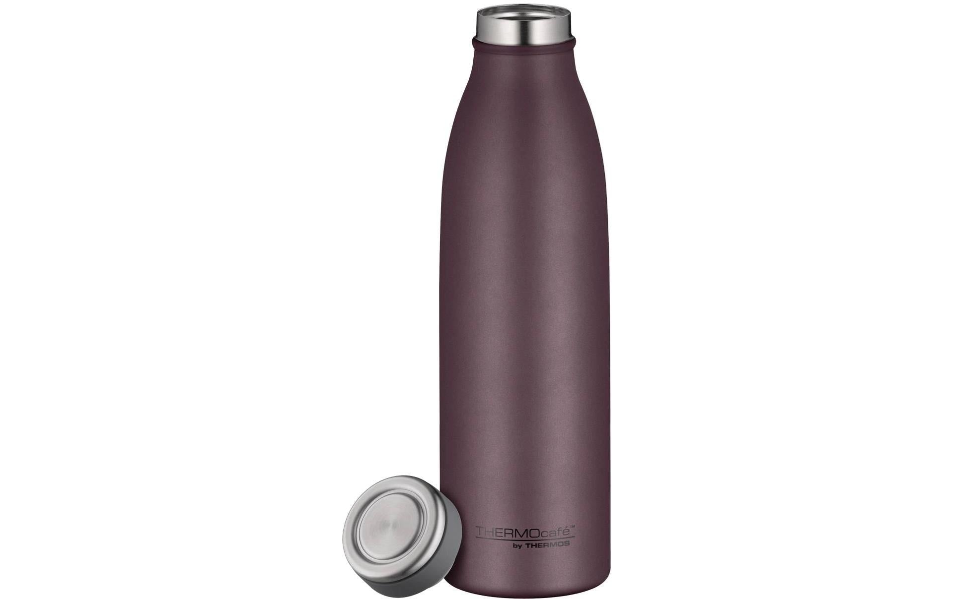 Thermos TC Isolierflasche 500 ml – doppelwandig 10 h heiss/24 h kalt, Edelstahl, Schraubdeckel
