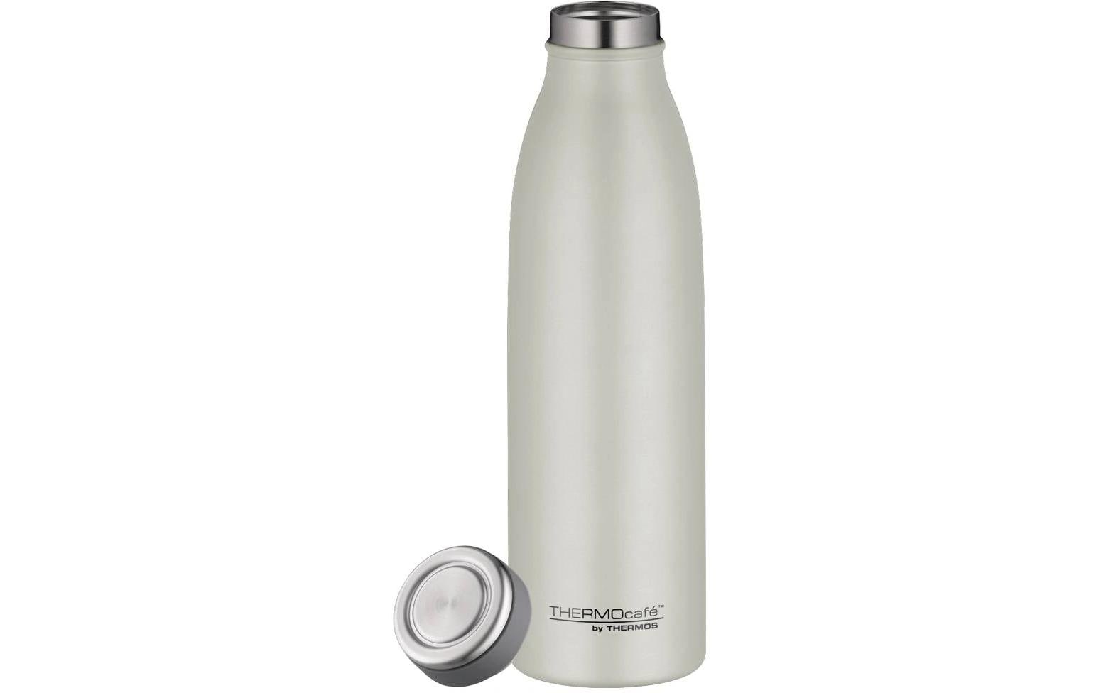 Thermos TC Isolierflasche 500 ml – Doppelwandig 10 h Heiss / 24 h Kalt, Edelstahl, Schraubdeckel