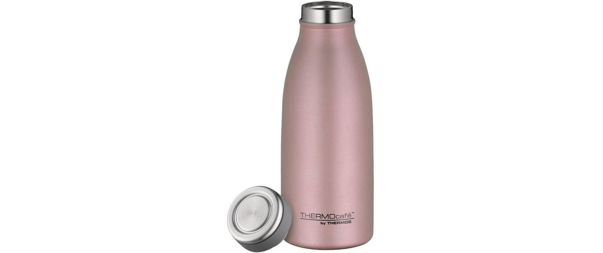 Thermos Isolierflasche 350 ml – Doppelwandig, Edelstahl, Schraubdeckel, Rosa
