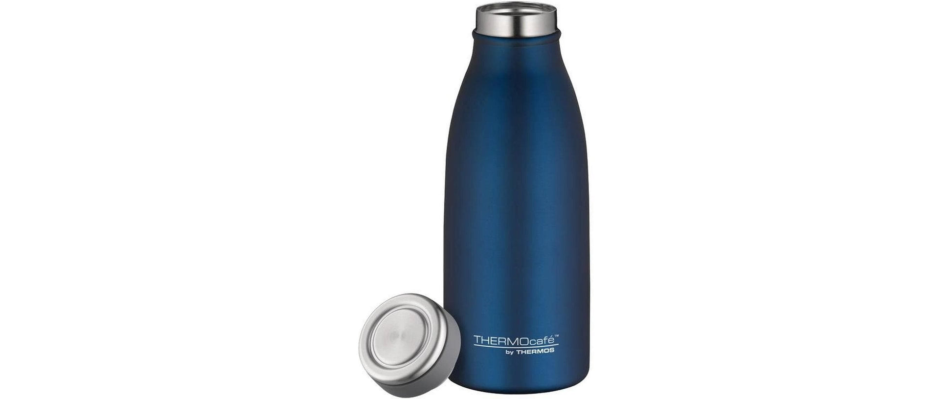 Thermos TC Isolierflasche 350 ml – Doppelwandig 10 h heiss/24 h kalt, Edelstahl, Schraubdeckel