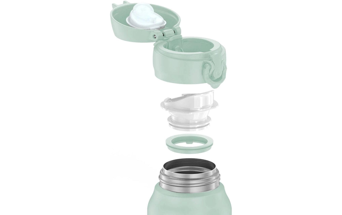 Thermos Ultraleichte Isolierflasche 750 ml – Doppelwandig 10 h heiss/24 h kalt, Edelstahl, Klappdeckel