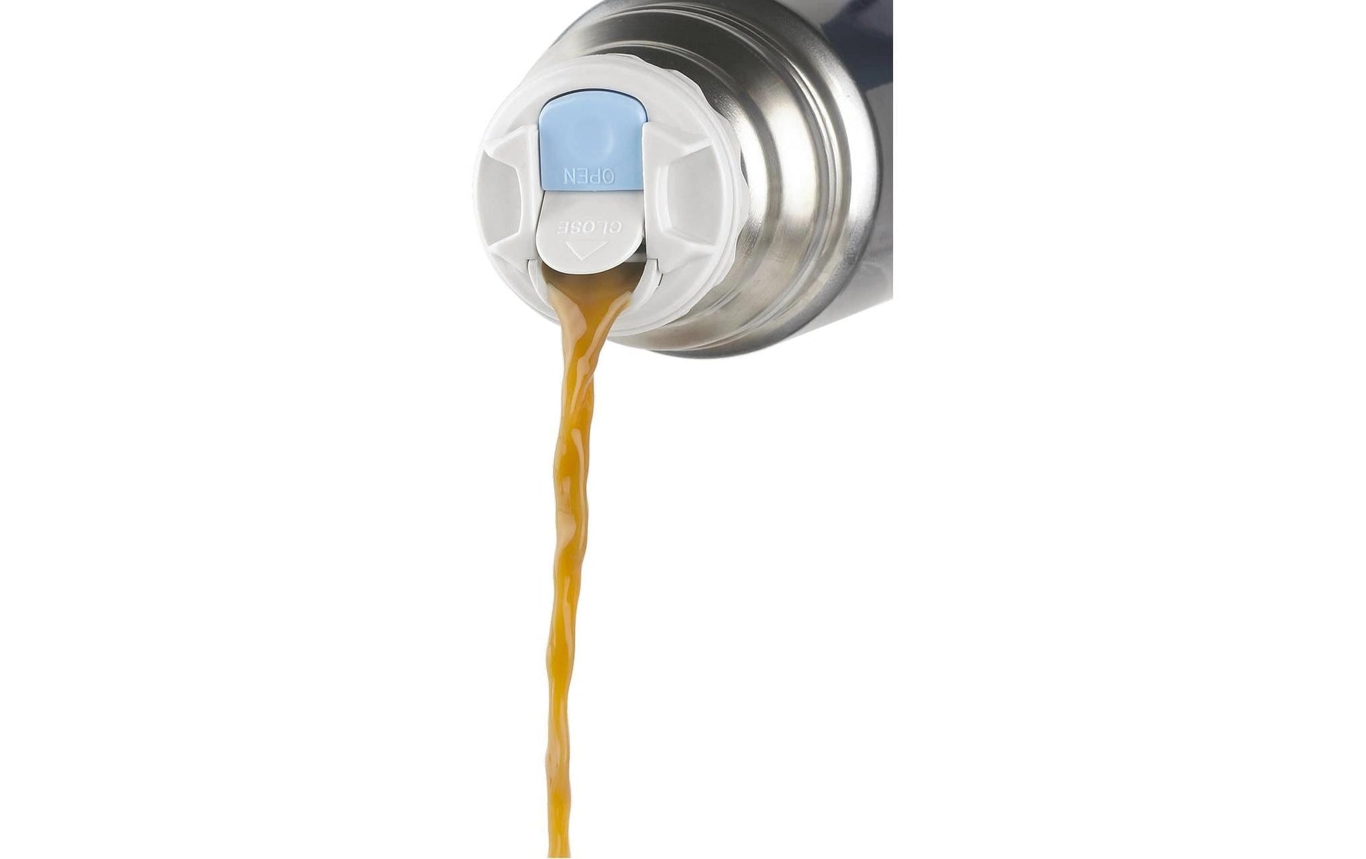 Thermos Isolierflasche 1 l – doppelwandig 10 h heiss / 24 h kalt, Edelstahl, Schraubdeckel