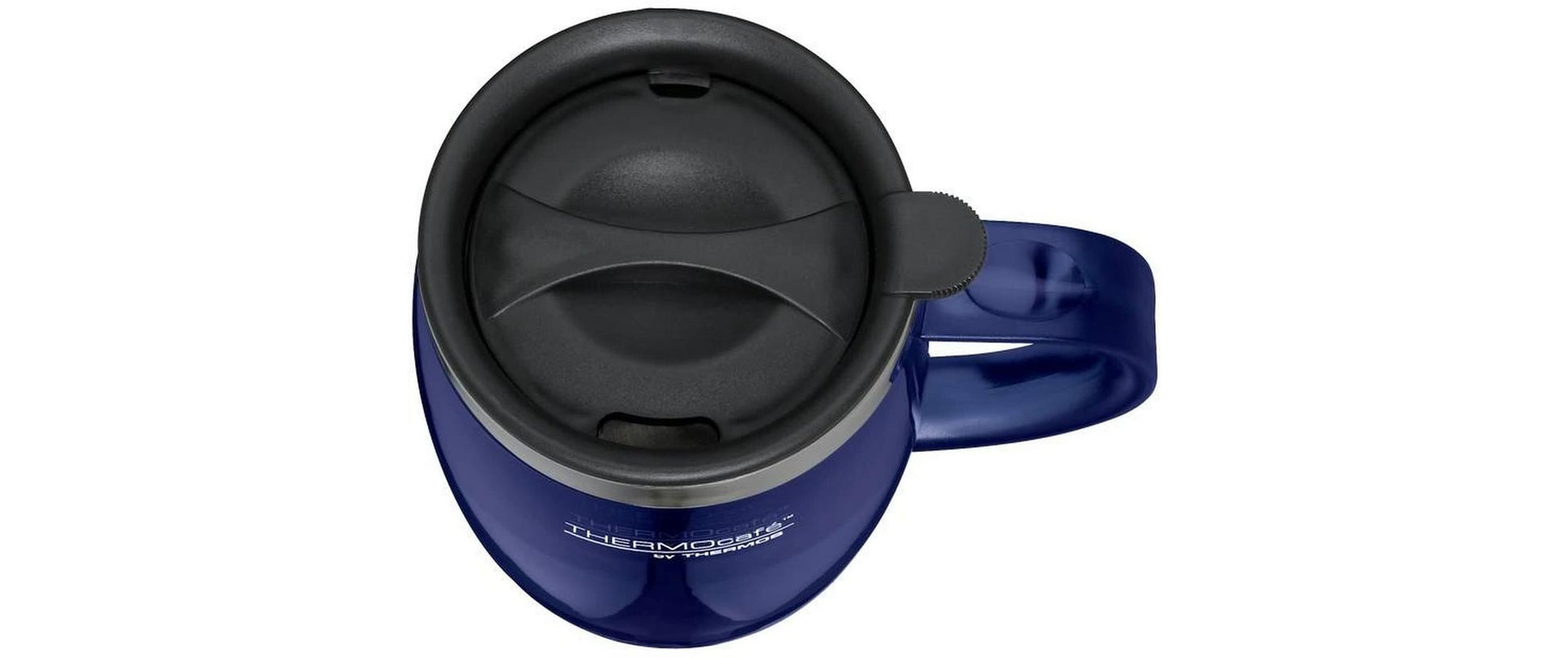 Thermos Desktop CUP Thermobecher 350 ml – doppelwandig, Edelstahl, Blau