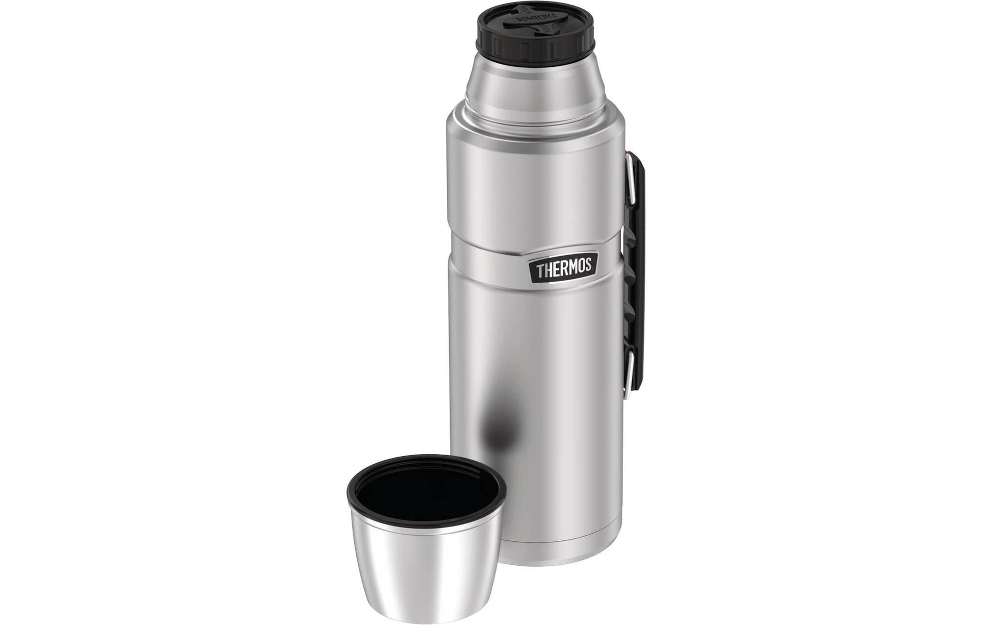 Thermos Stainless King Isolierflasche 1,2 l – doppelwandig, Edelstahl, Schraubdeckel