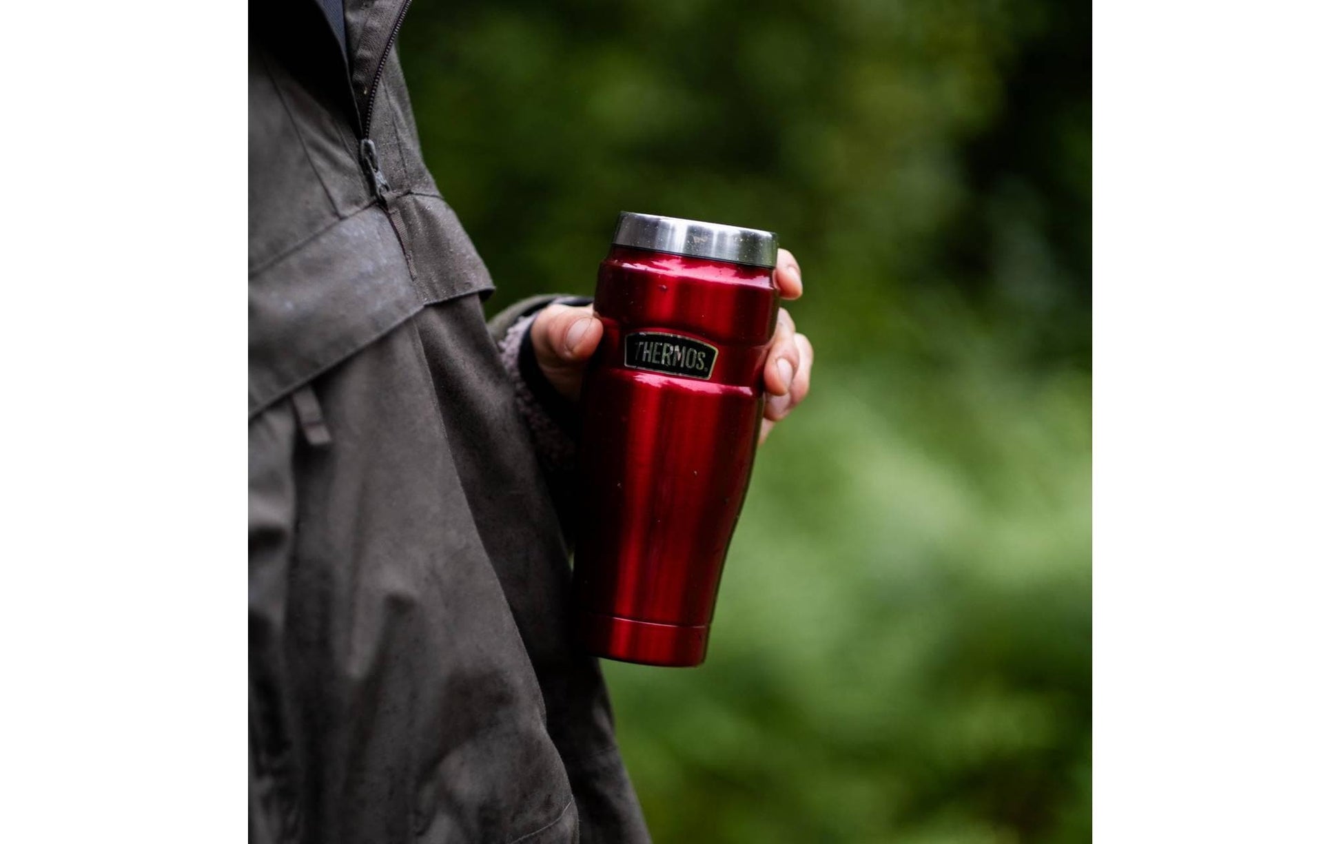 Thermos Stainless King Thermobecher 470 ml – doppelwandig, Schraubdeckel, Edelstahl