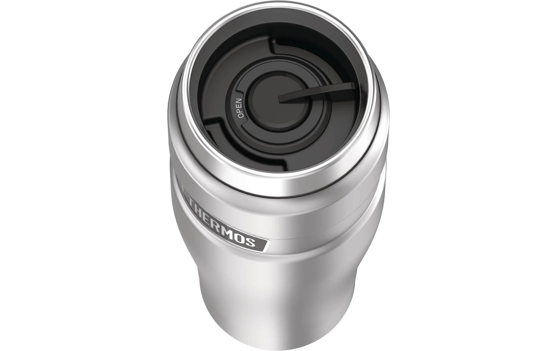 Thermos Stainless King Thermobecher 470 ml – doppelwandig, Schraubdeckel, Edelstahl