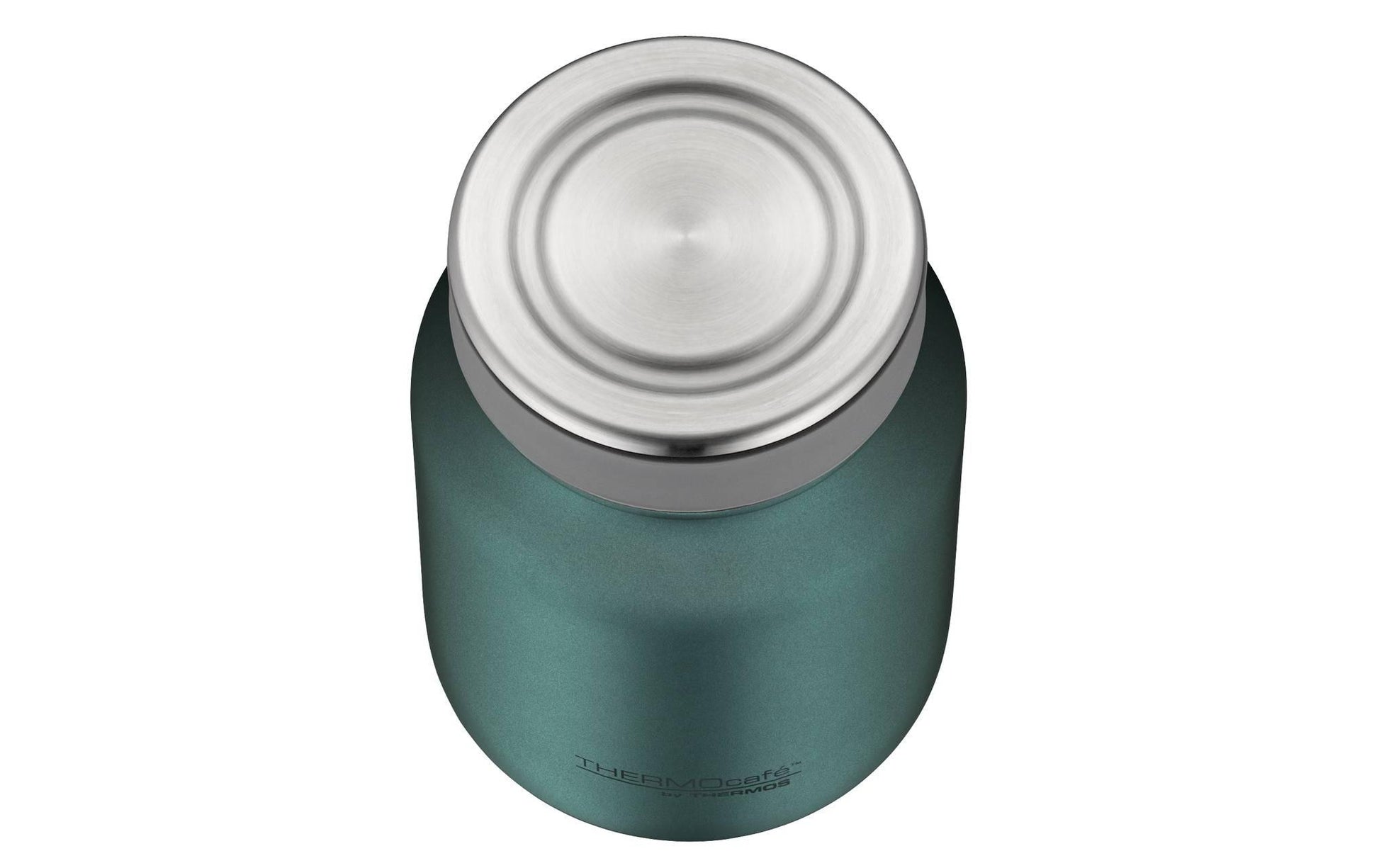 Thermos Foodbehälter TC – 500 ml, Ø 9,5 cm, Edelstahl, Dunkelgrün, Schraubverschluss, doppelwandig