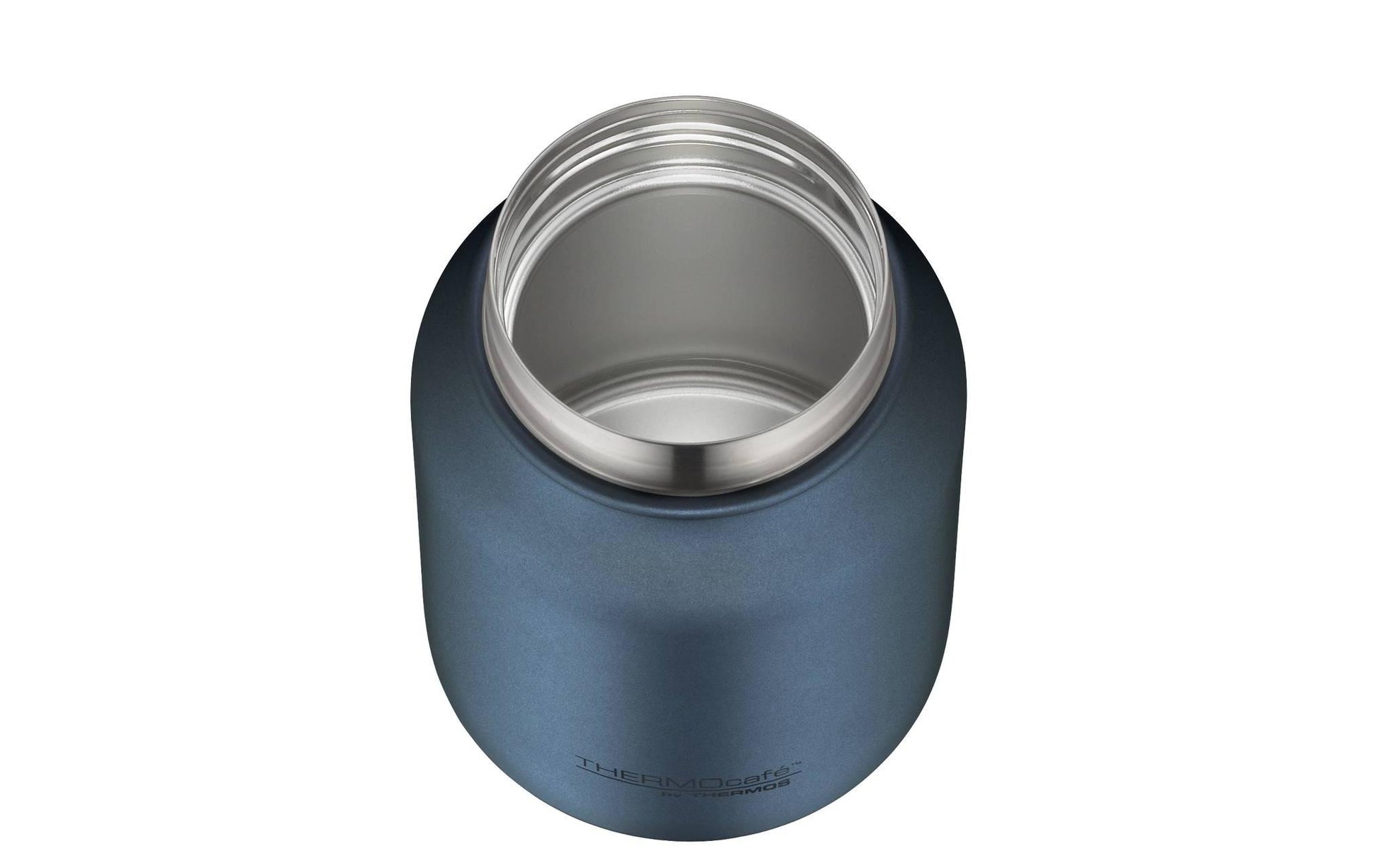 Thermos Foodbehälter TC – isoliert, hält 10 h warm / 24 h kalt – 0,5 l – dunkelblau, Edelstahl