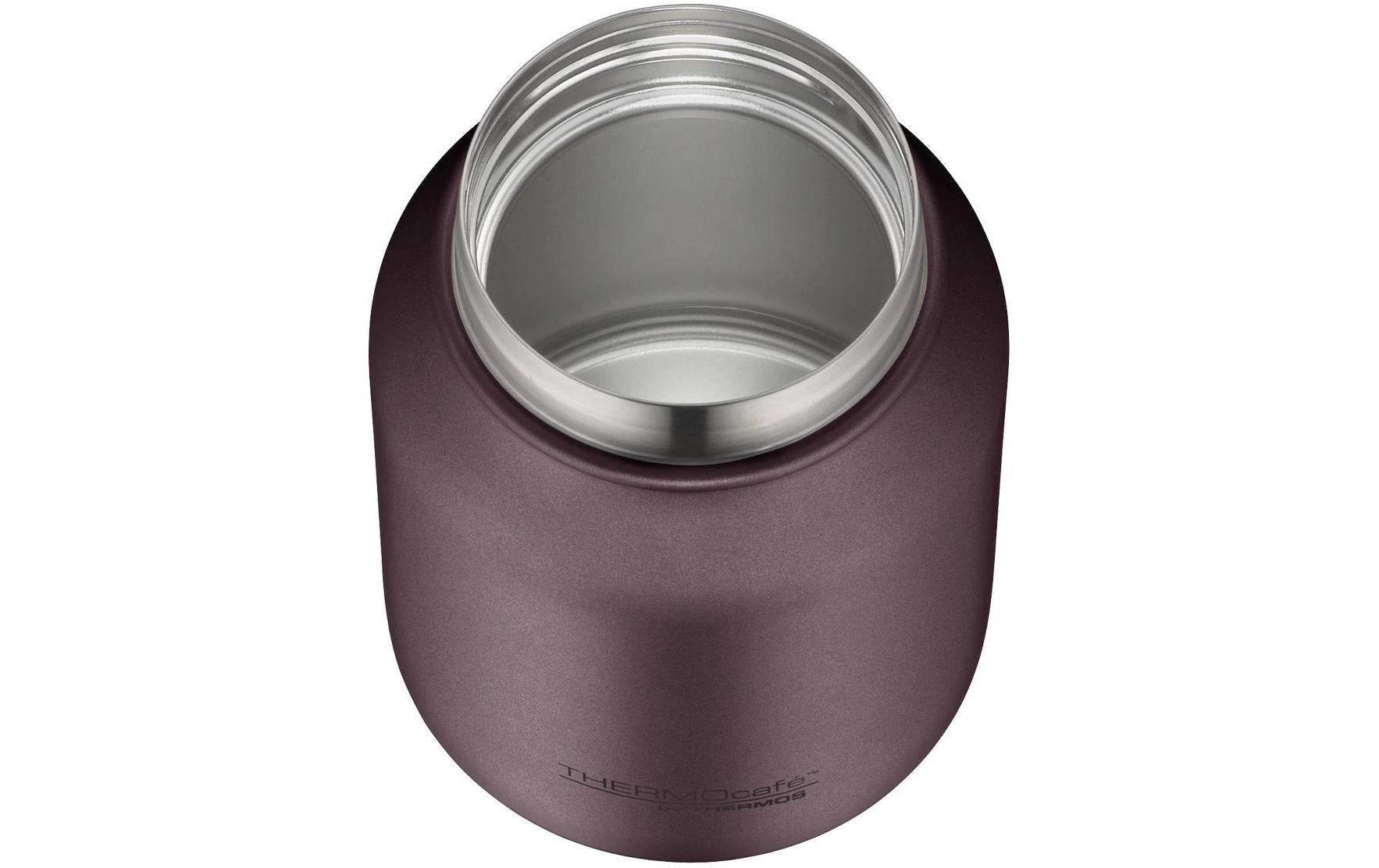 Thermos Foodbehälter TC – 500 ml, Ø 9,5 cm, H 14,1 cm, Edelstahl, Bordeaux, mit Schraubverschluss, doppelwandig