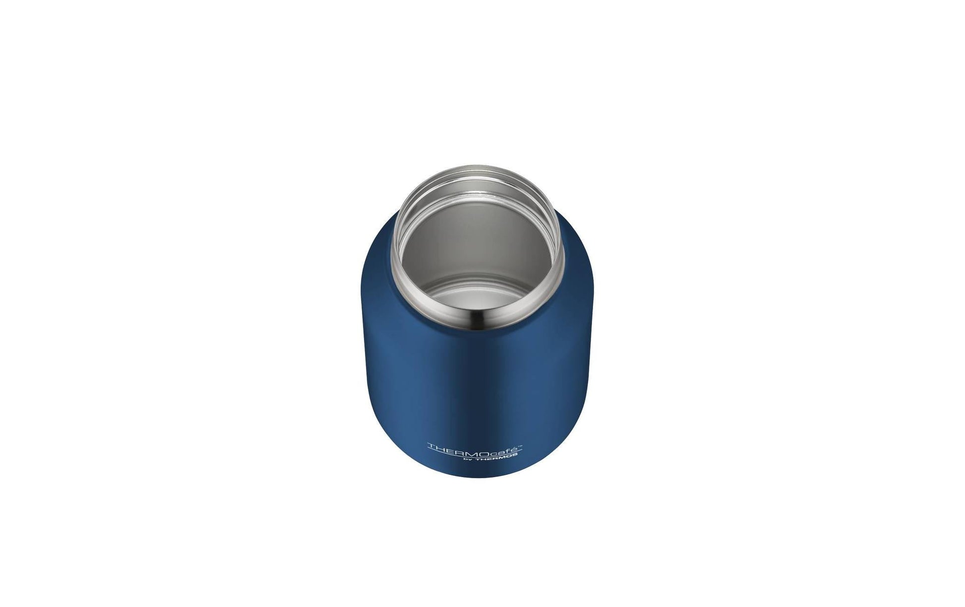 Thermos Foodbehälter – 500 ml, Ø 9,5 cm, H 14,1 cm, Edelstahl, Dunkelblau, Schraubverschluss, doppelwandig