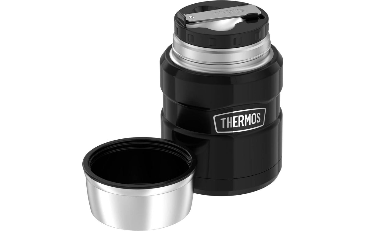 Thermos STAINLESS KING Isolierflasche 470 ml – doppelwandig, Edelstahl, Schraubdeckel
