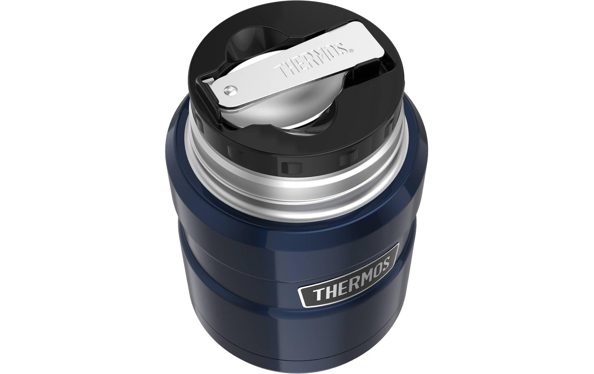 Thermos Foodbehälter STAINLESS KING – 470 ml, Ø 9,7 cm, Edelstahl, Schraubverschluss, doppelwandig