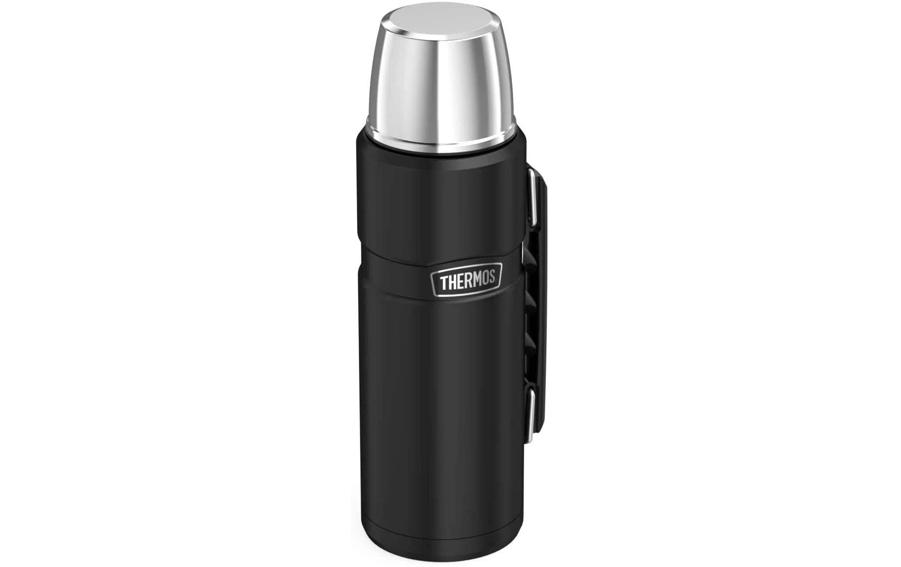 Thermos Stainless King Isolierflasche 1,2 l – Doppelwandig, Edelstahl, Schraubdeckel