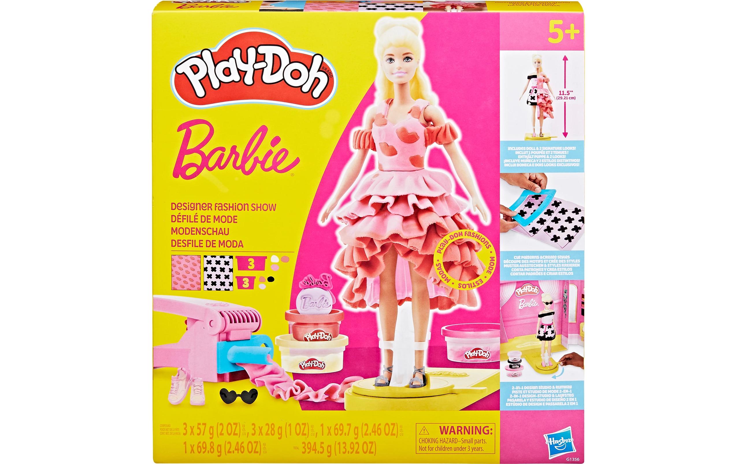 Hasbro Play-Doh Barbie Modenschau – Knete-Set – ab 5 Jahren