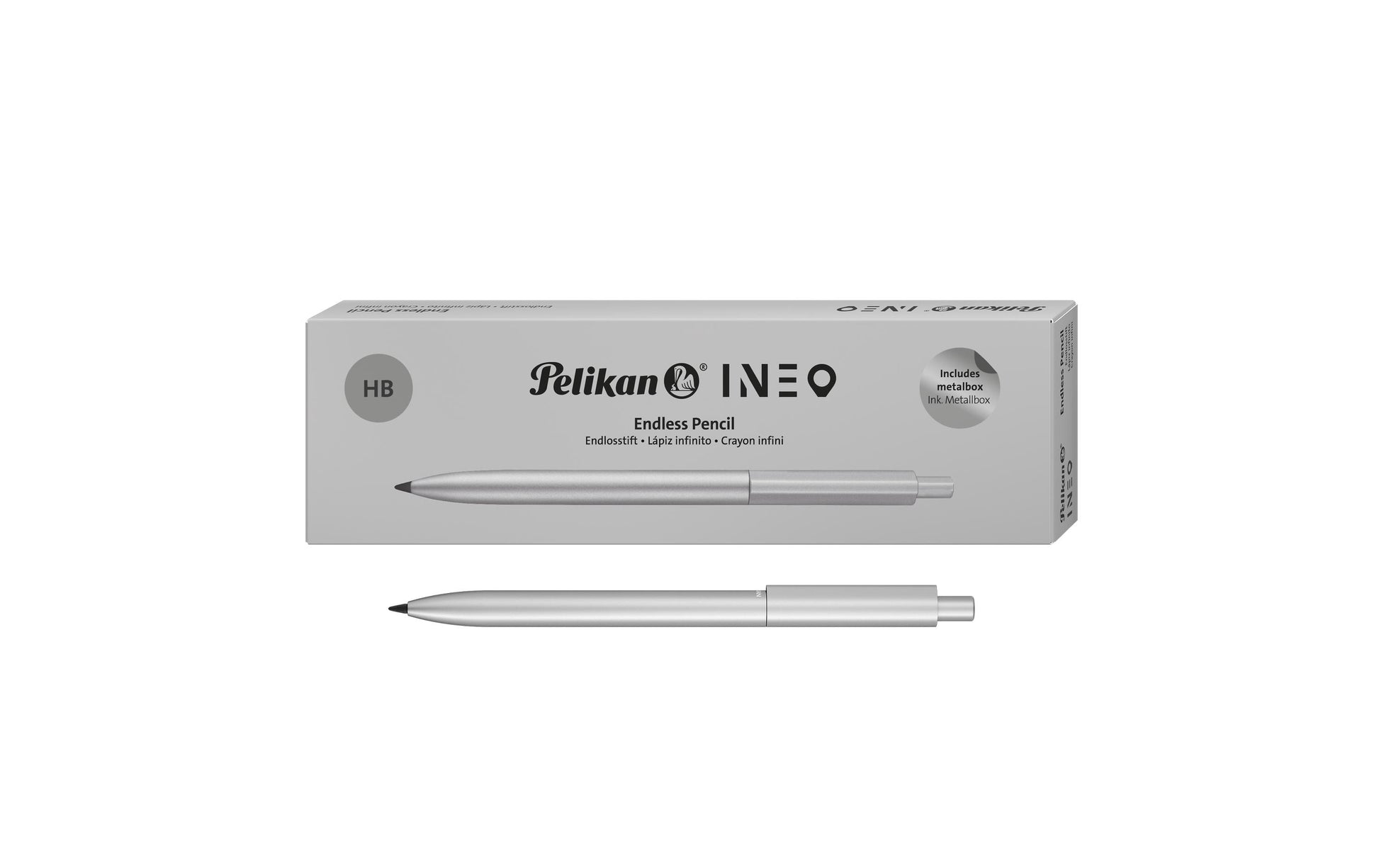 Pelikan Ineo Endless Druckbleistift – Metall – automatischer Minenvorschub