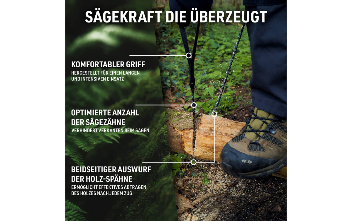 Quick aid Handsäge 125 mm, für Holz