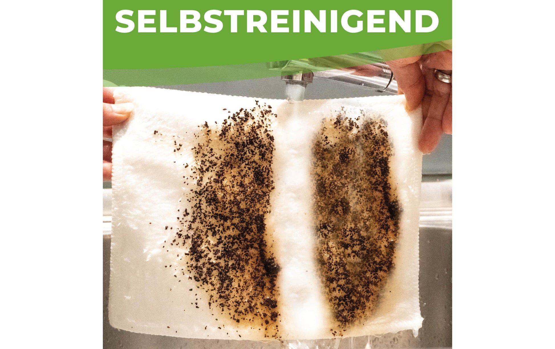 Quick aid Reinigungstuch – Weiss – 17 × 22,5 cm – Mikrofaser