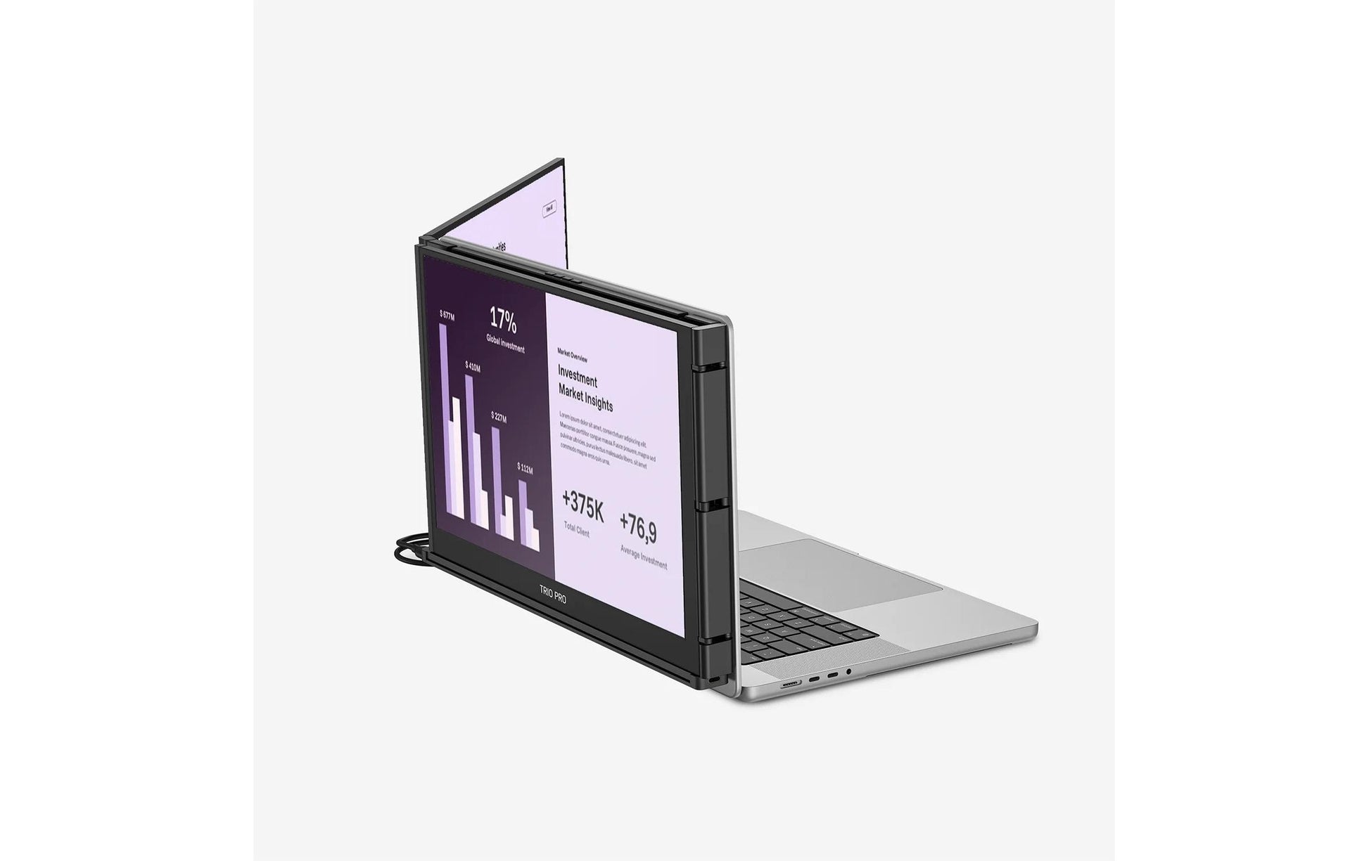 Mobile Pixels Trio 3 Pro – 14,1", 2240 × 1400, IPS
