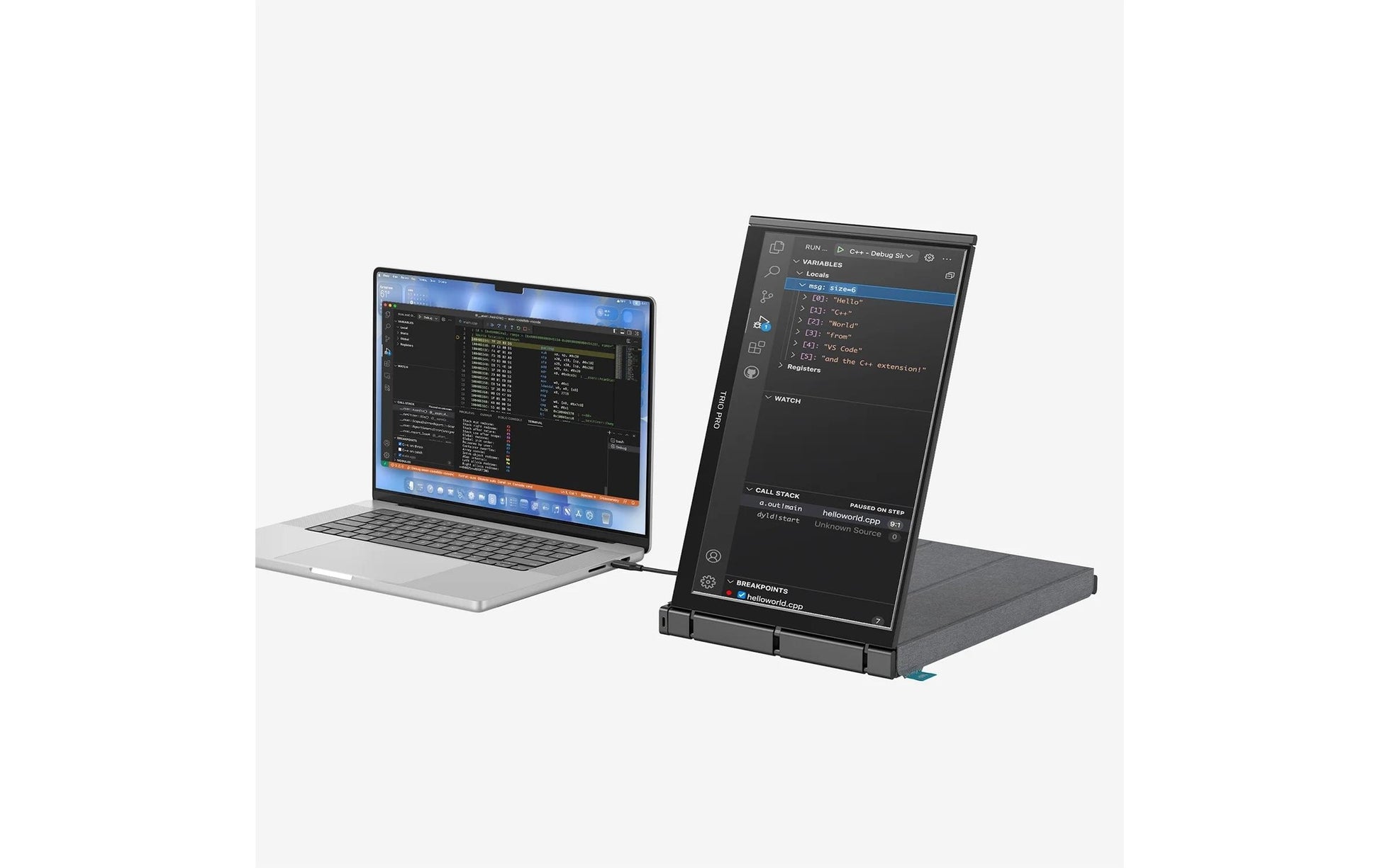 Mobile Pixels Trio 3 Pro – 14,1", 2240 × 1400, IPS