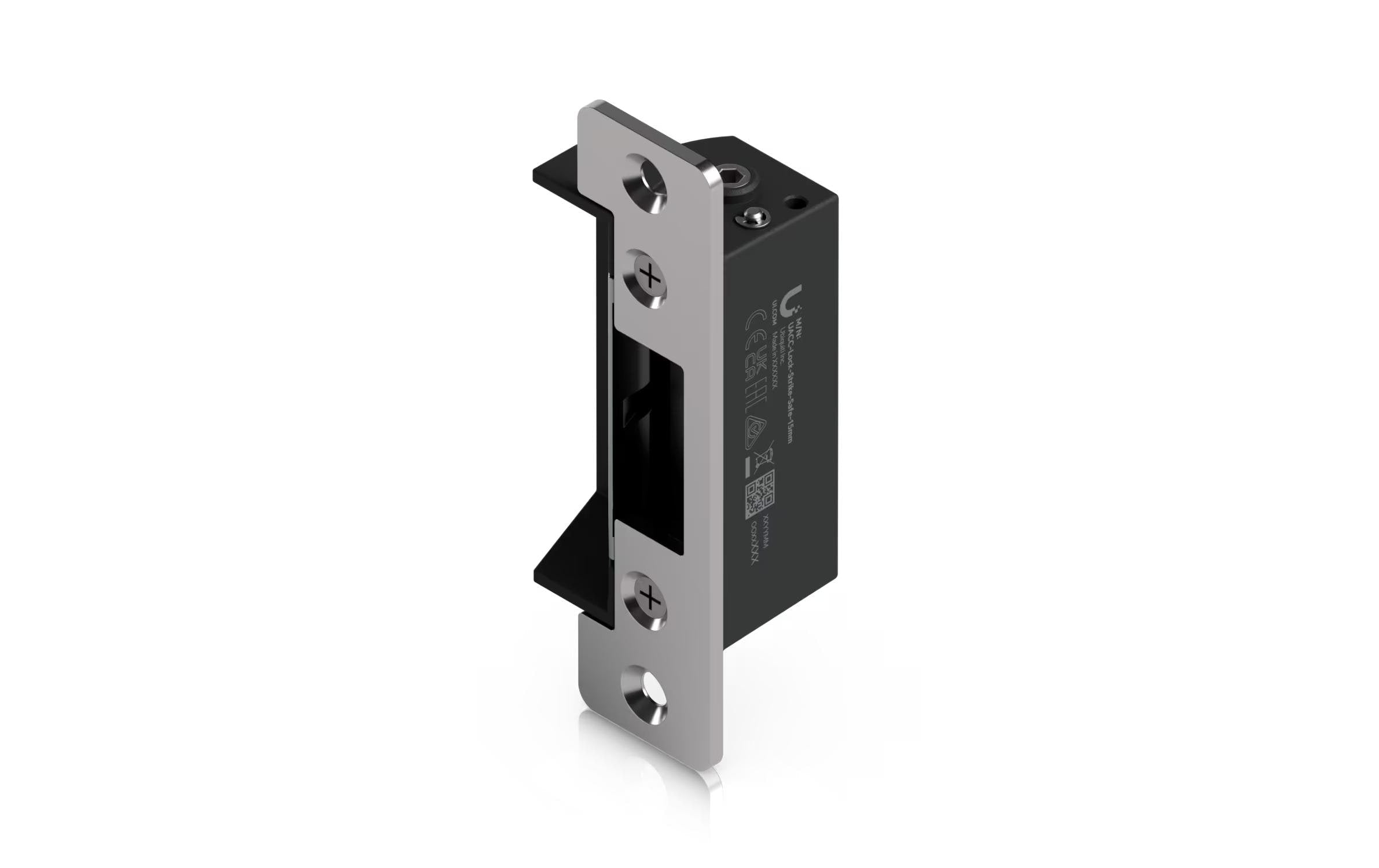 Ubiquiti UniFi UACC-Lock-Strike-Safe-15mm Türklingel-Zubehör – Türe, 12 V DC, Silber, 40×35×80 mm
