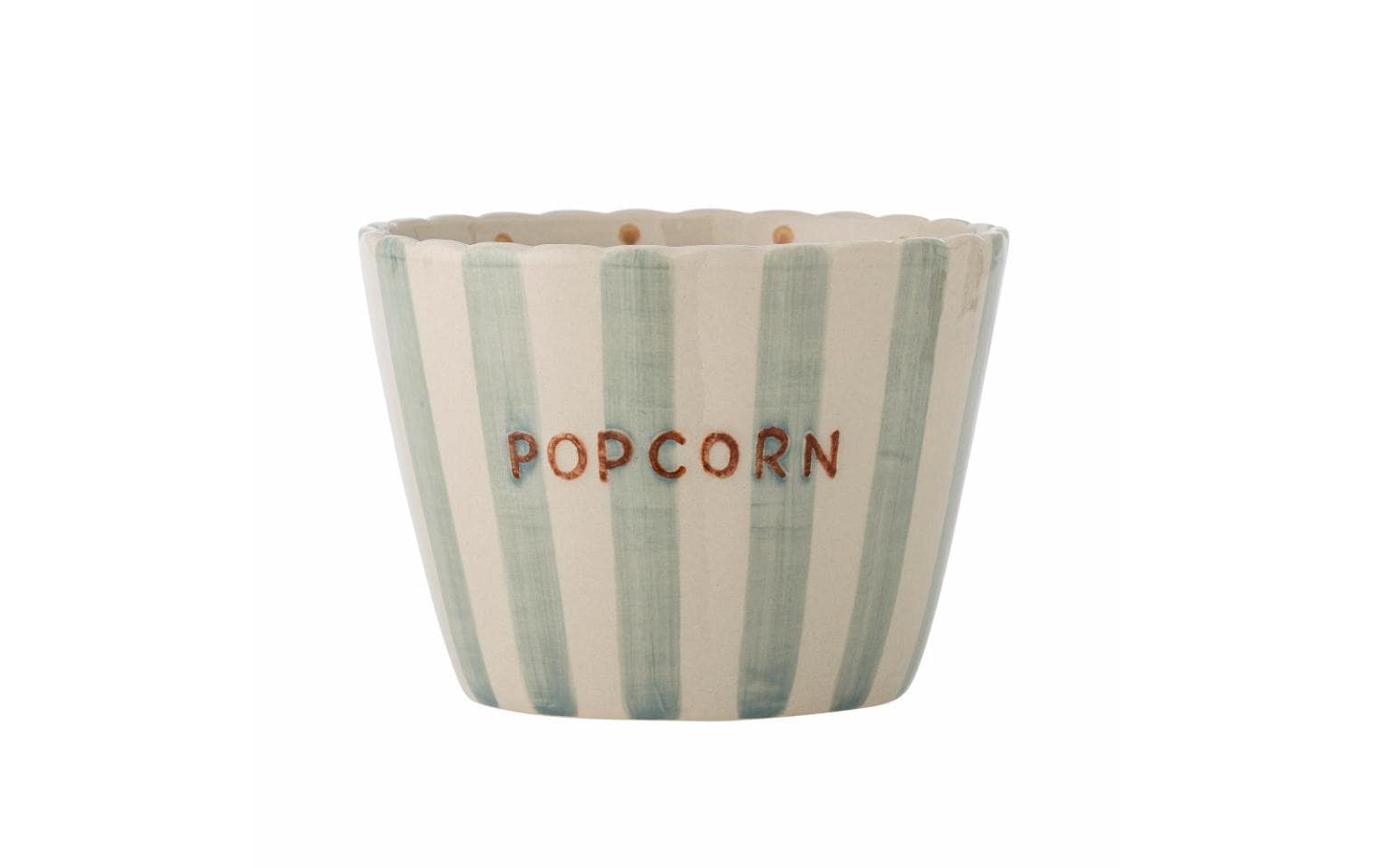 Bloomingville Snackschale Happy Changes – 1,9 l, Ø 24,0 cm, H 7,0 cm, Steingut, Mehrfarbig, spülmaschinenfest