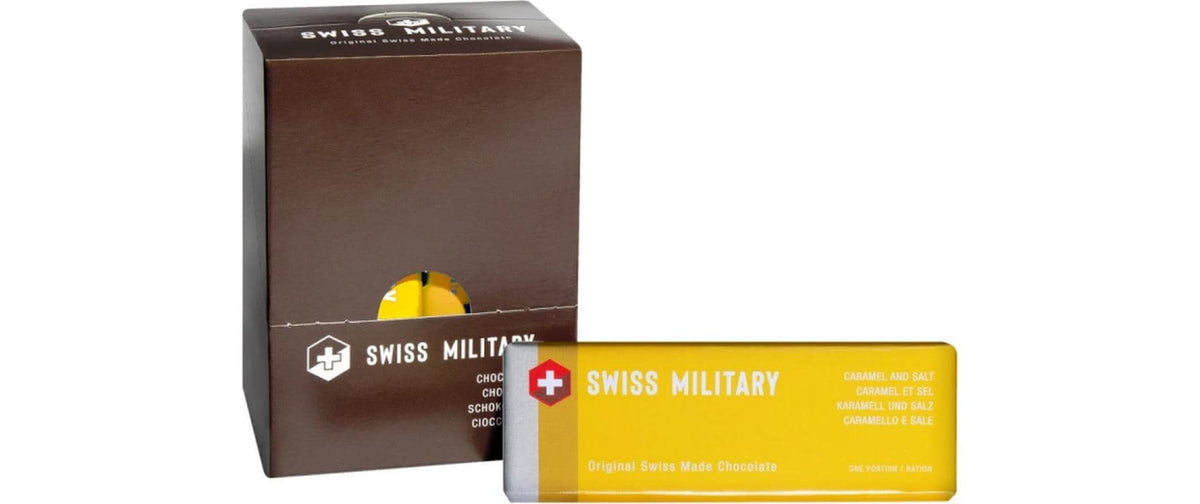Swiss Military Schokolade – Karamell & Salz – 900 g
