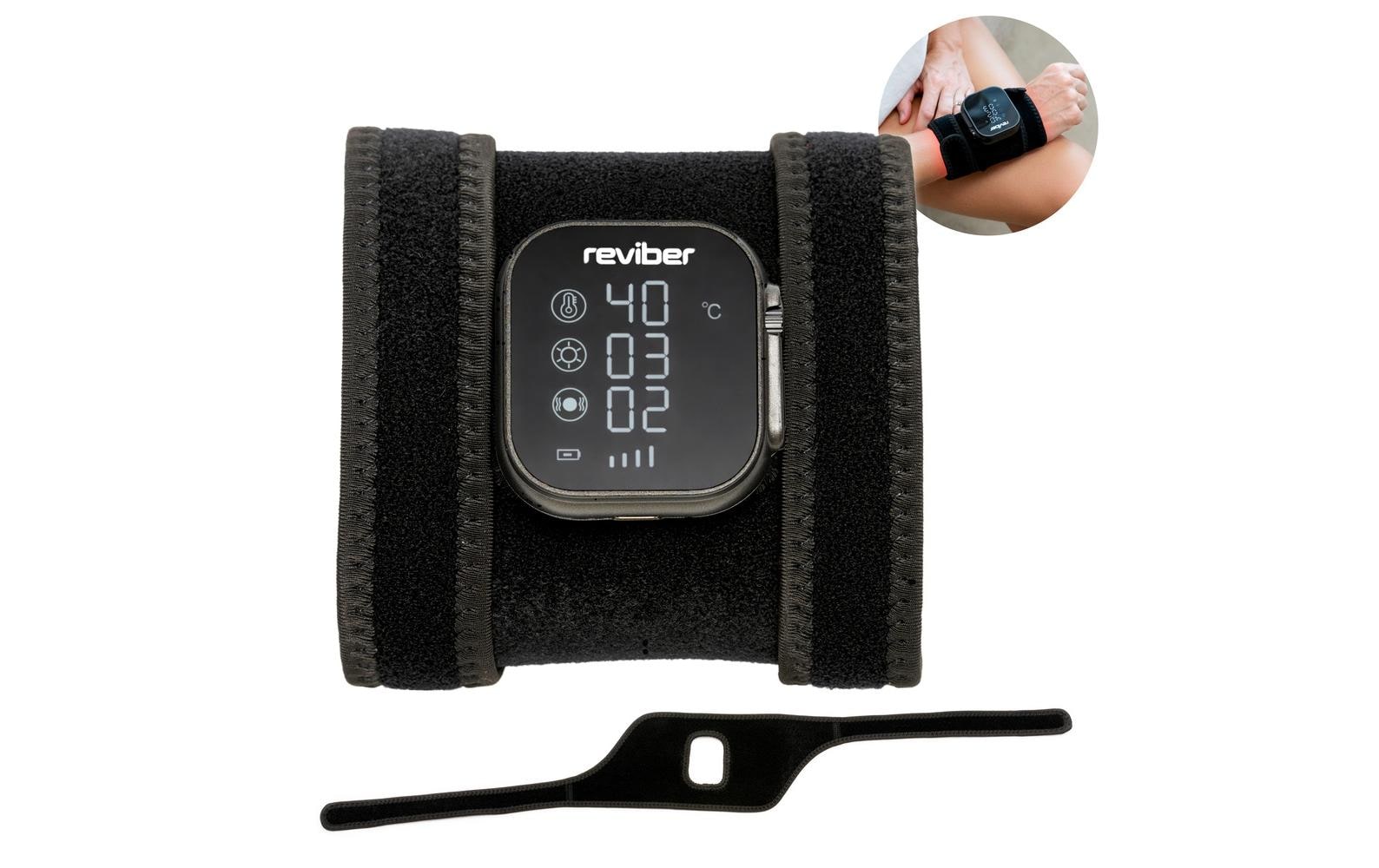 Reviber Massagegerät (elektrisch) – Infrarot, Vibrationsmassage – schwarz