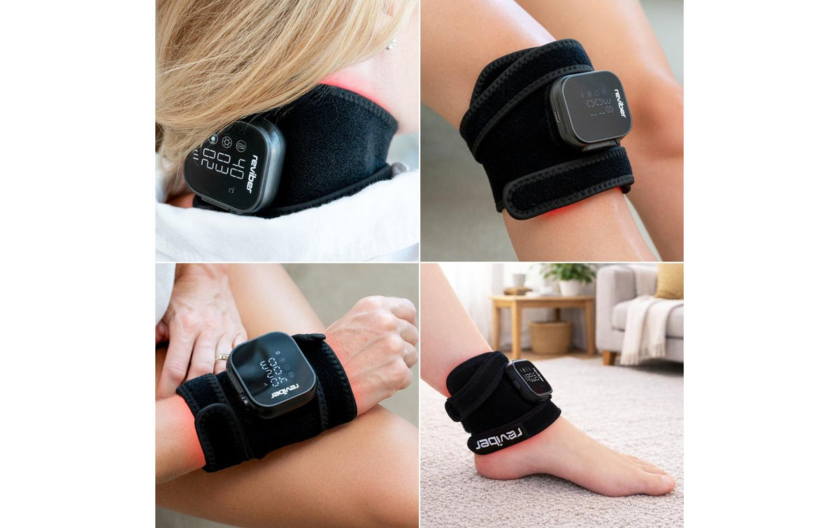 Reviber Massagegerät (elektrisch) – Infrarot, Vibrationsmassage – schwarz