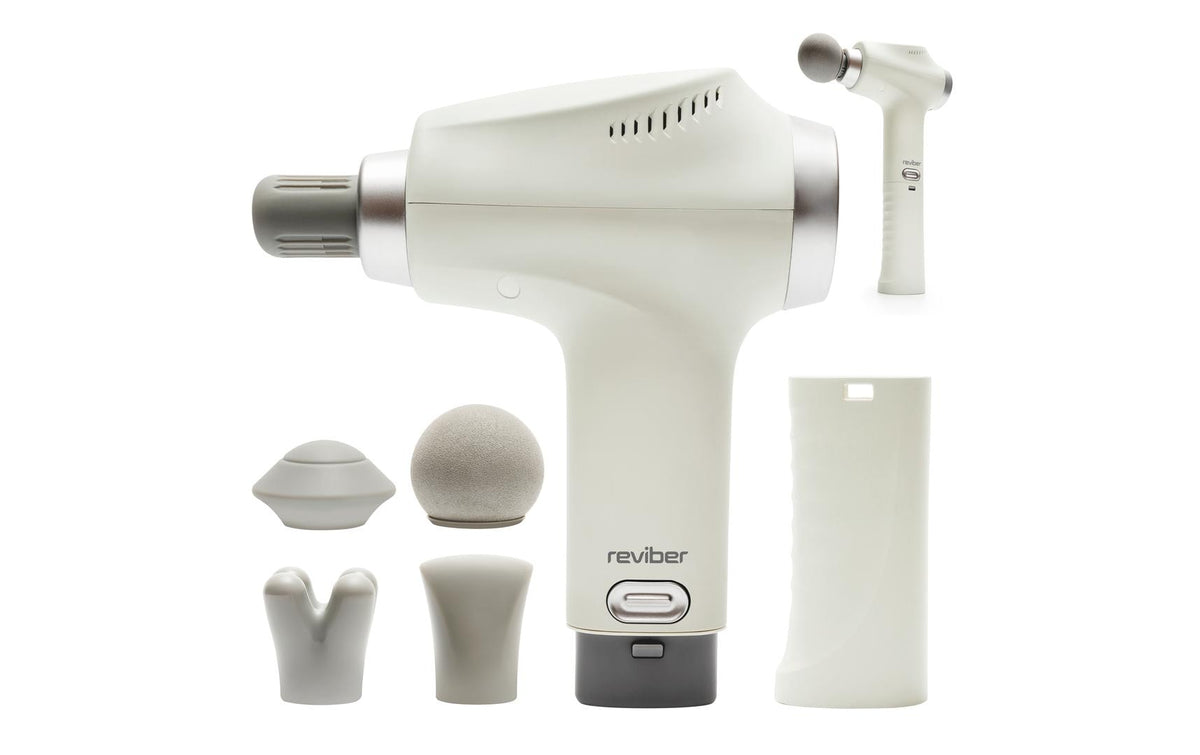 Reviber Massagegerät – Vibrationsmassage – Weiss