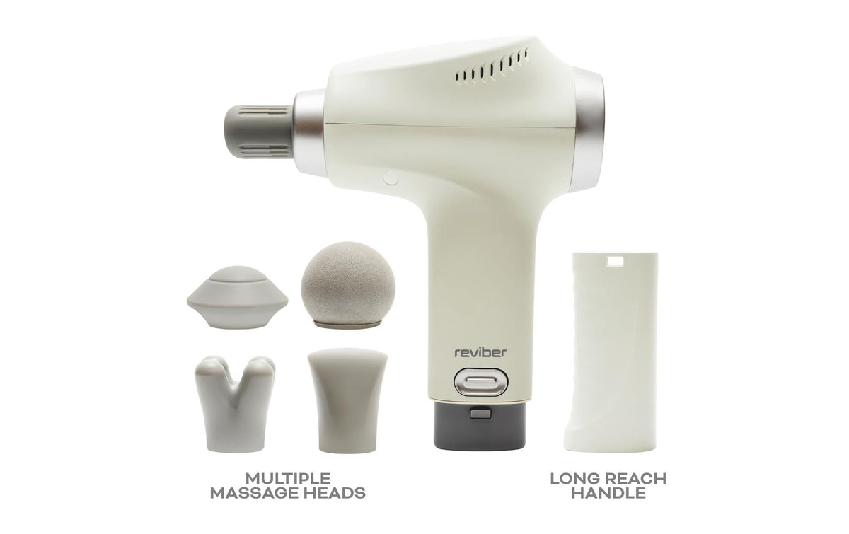 Reviber Massagegerät – Vibrationsmassage – Weiss
