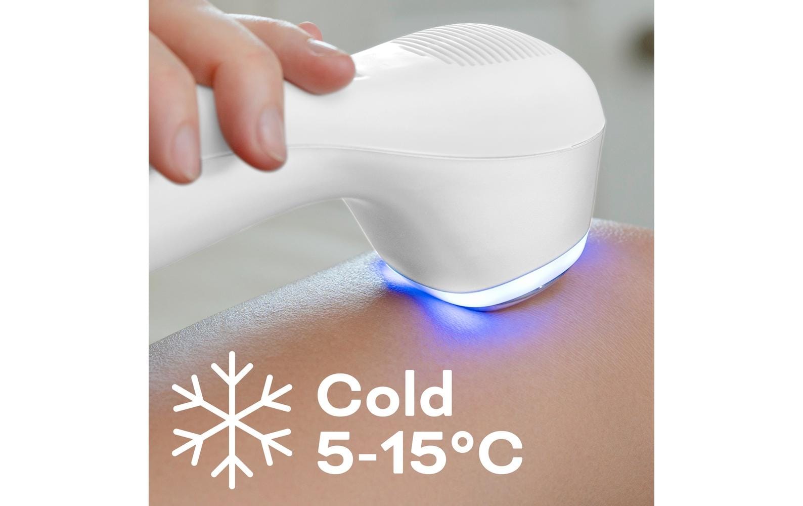 Reviber Massagegerät – Perkussions- und Vibrationsmassage, mit Wärmefunktion – weiss