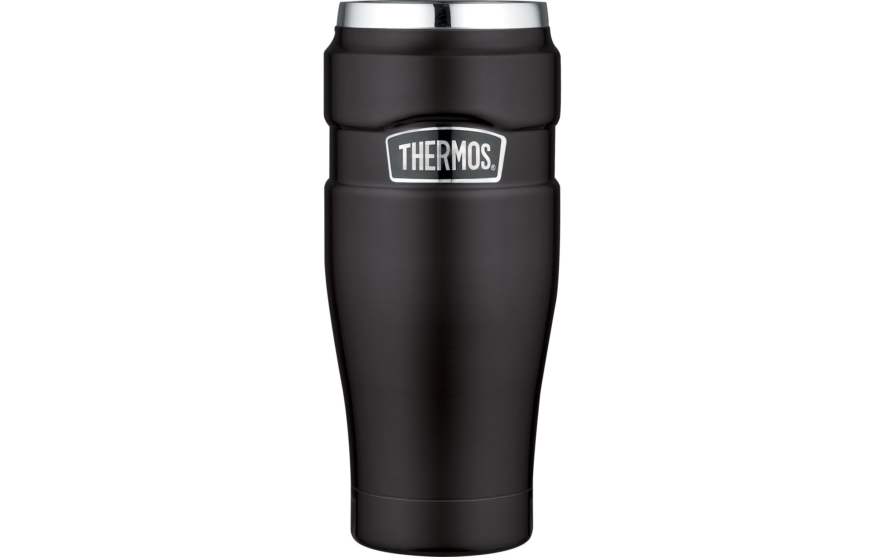 Thermos Stainless King Thermobecher 470 ml – doppelwandig, Schraubdeckel, Edelstahl
