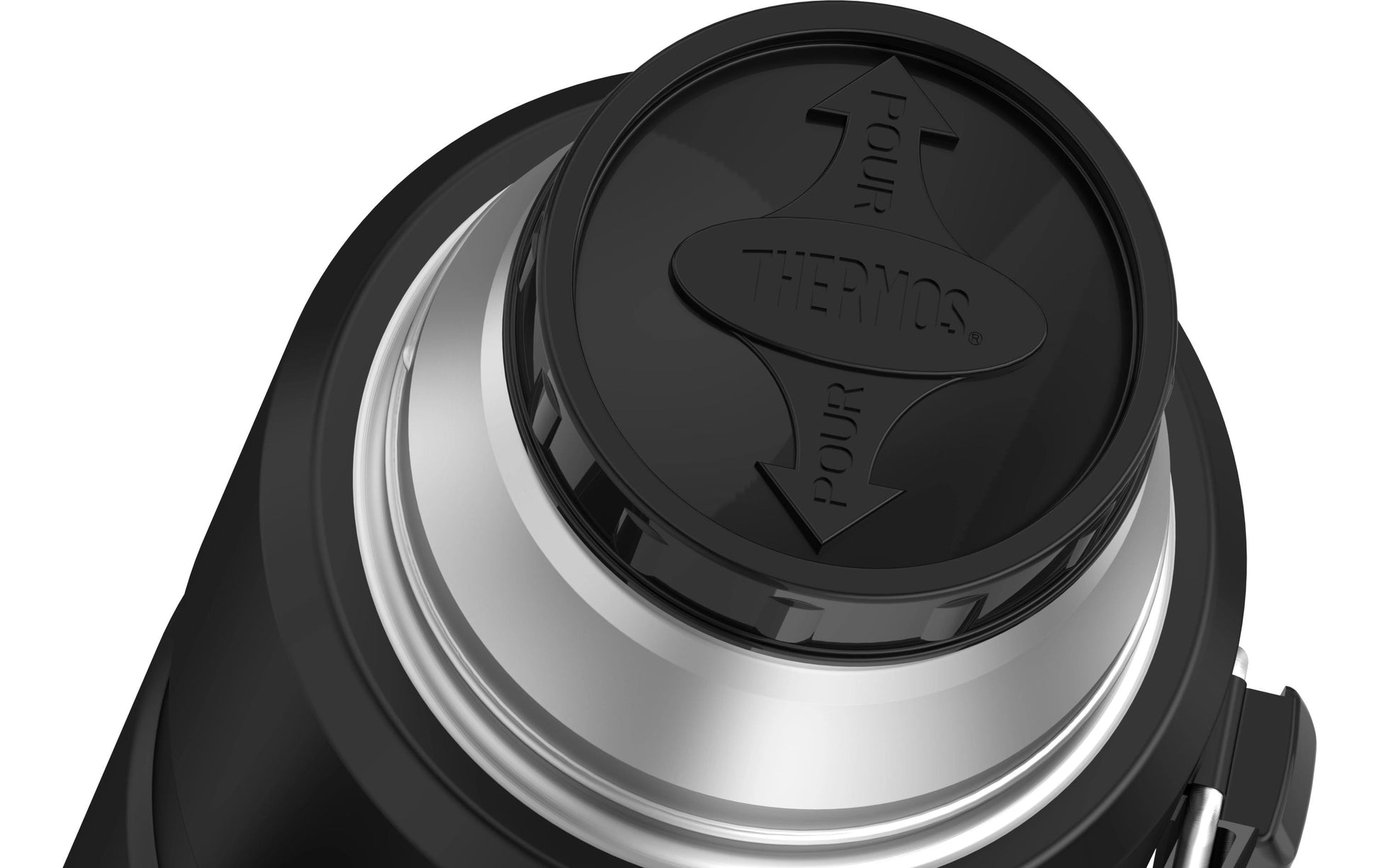 Thermos Stainless King Isolierflasche 1,2 l – Doppelwandig, Edelstahl, Schraubdeckel