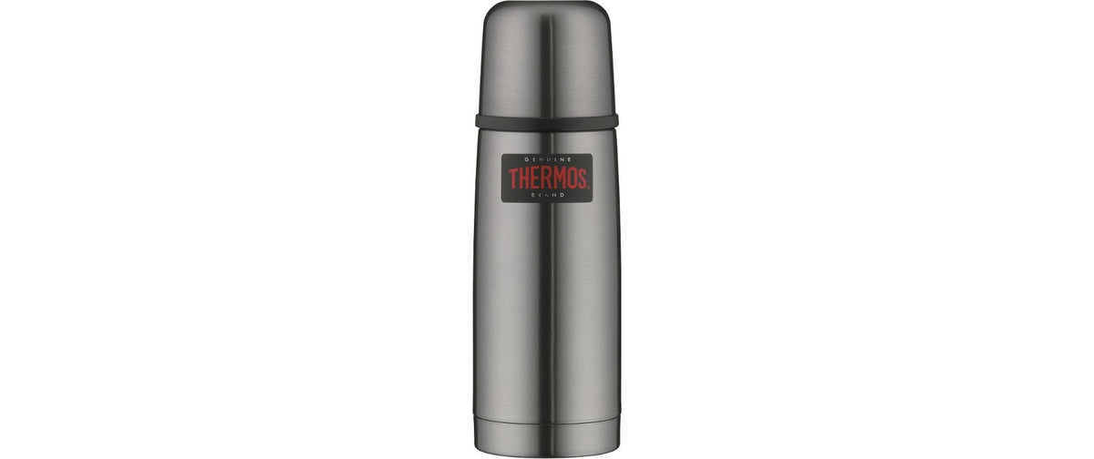 Thermos Light & Compact Isolierflasche 350 ml – Doppelwandig, Edelstahl, Schraubdeckel