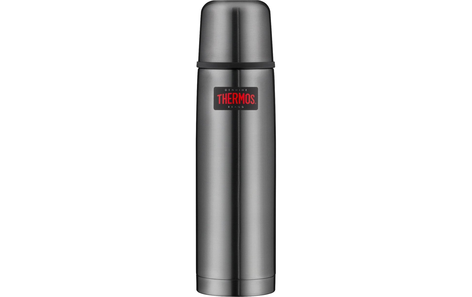 Thermos Light & Compact Isolierflasche 750 ml – doppelwandig vakuumisoliert, Edelstahl, Schraubdeckel