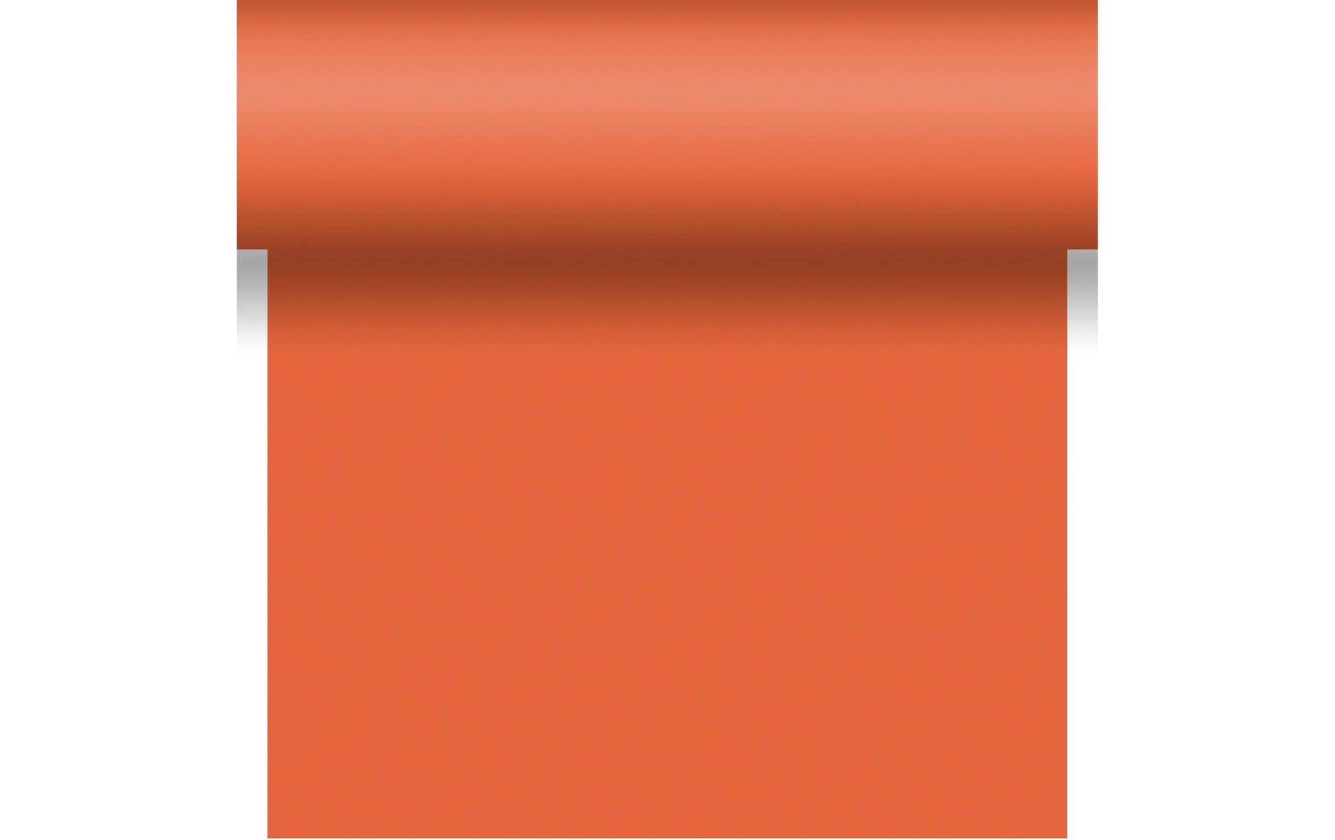 Duni Tischdecke auf Rolle – 40 cm×24 m, Papier (Dunicel), Orange, Tête-à-Tête