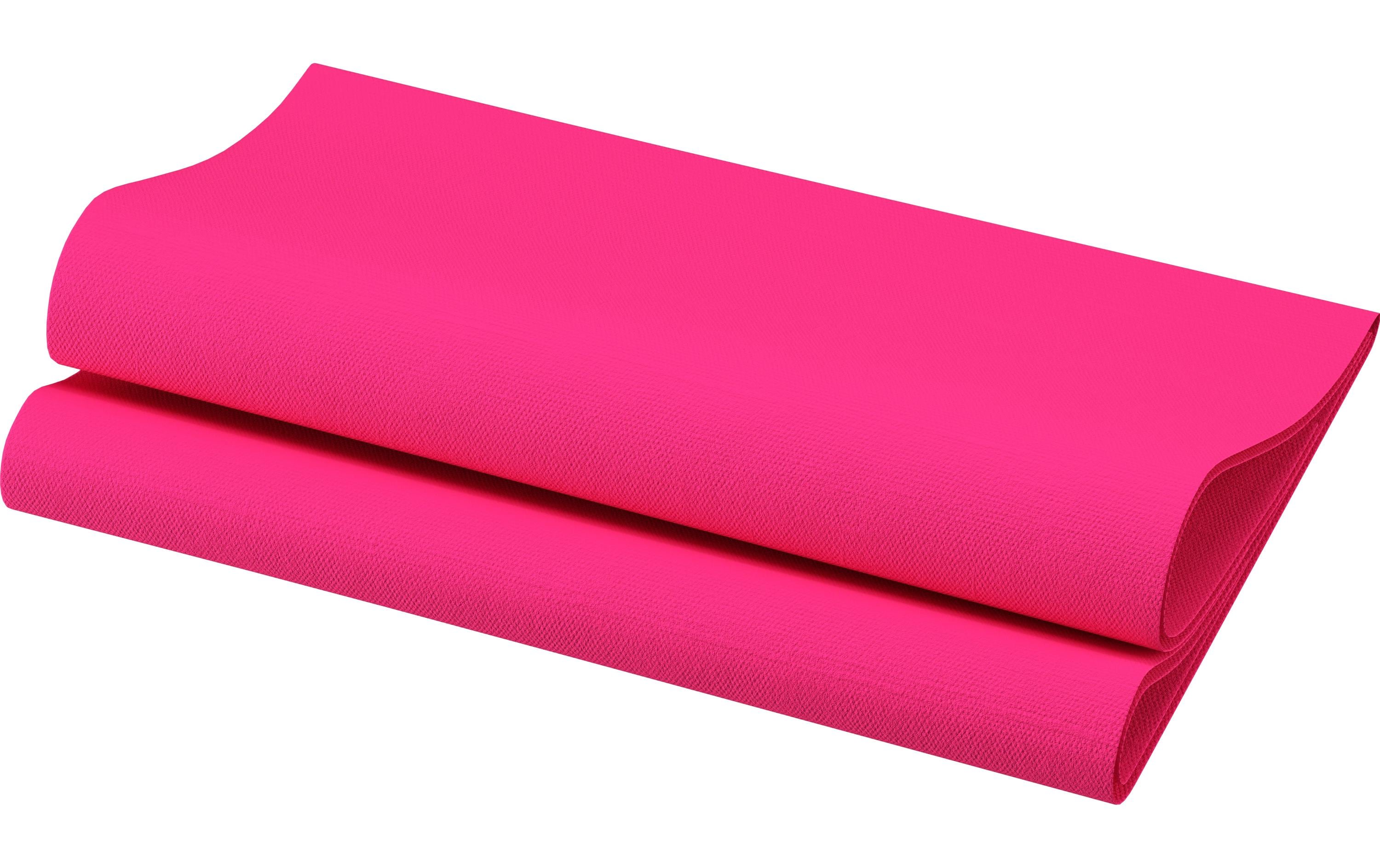 Duni Servietten – fuchsia – 40 × 40 cm, 1-lagig – 60 Stück