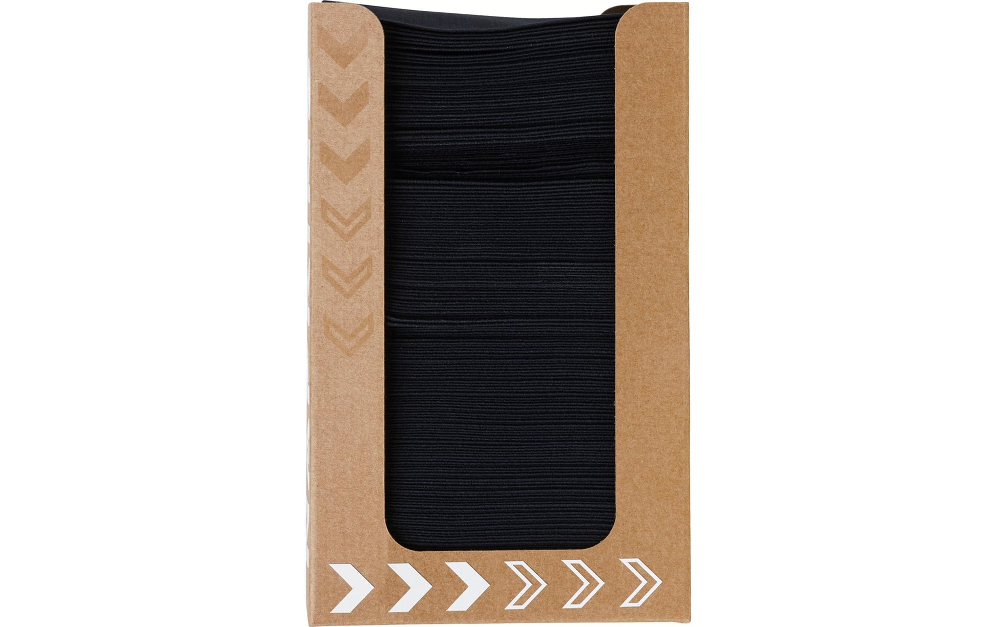 Duni Servietten – schwarz – 20 × 20 cm, einlagig – 100 Stück