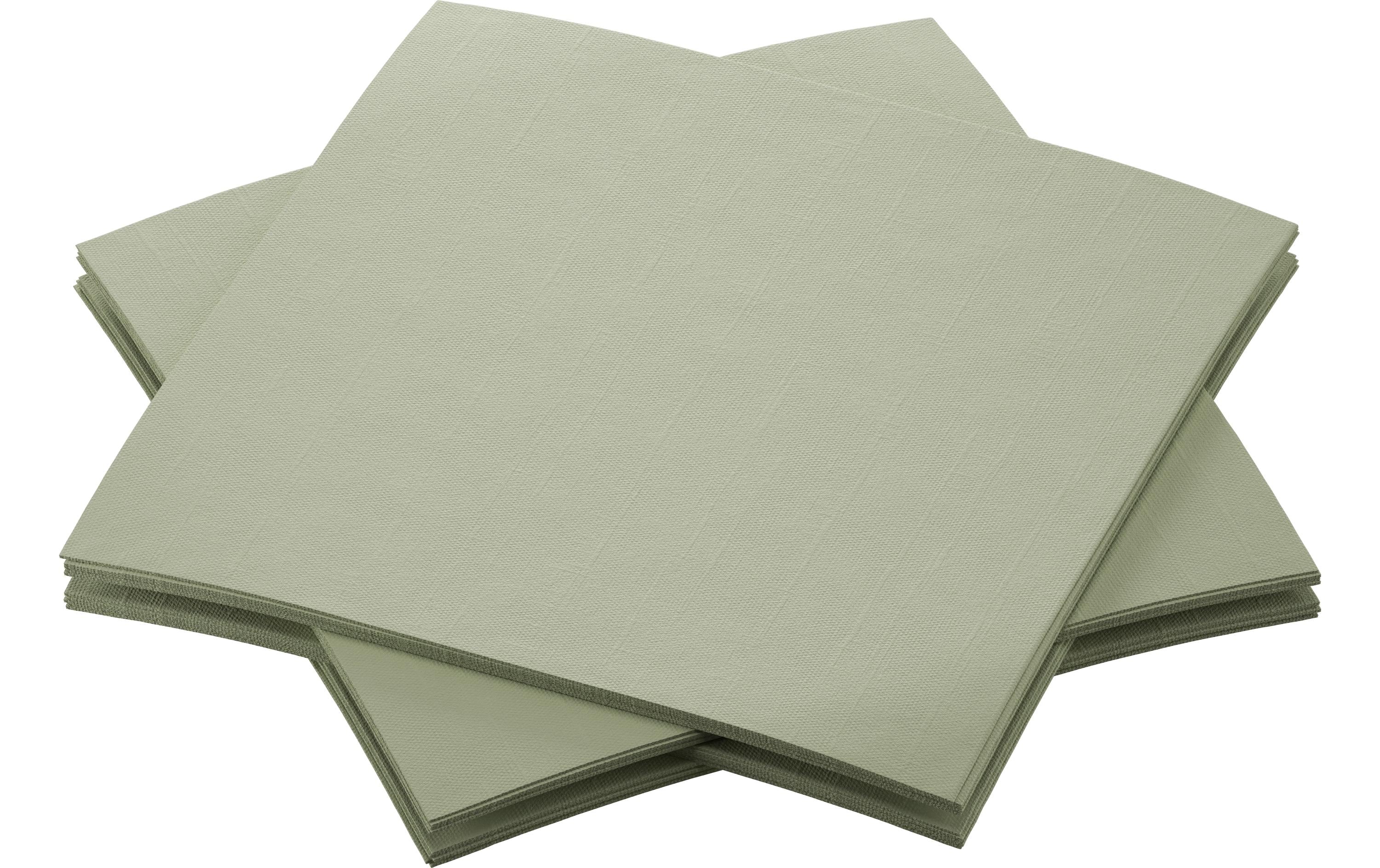 Duni Servietten Pistazie – 20 × 20 cm, 3-lagig – 180 Stück