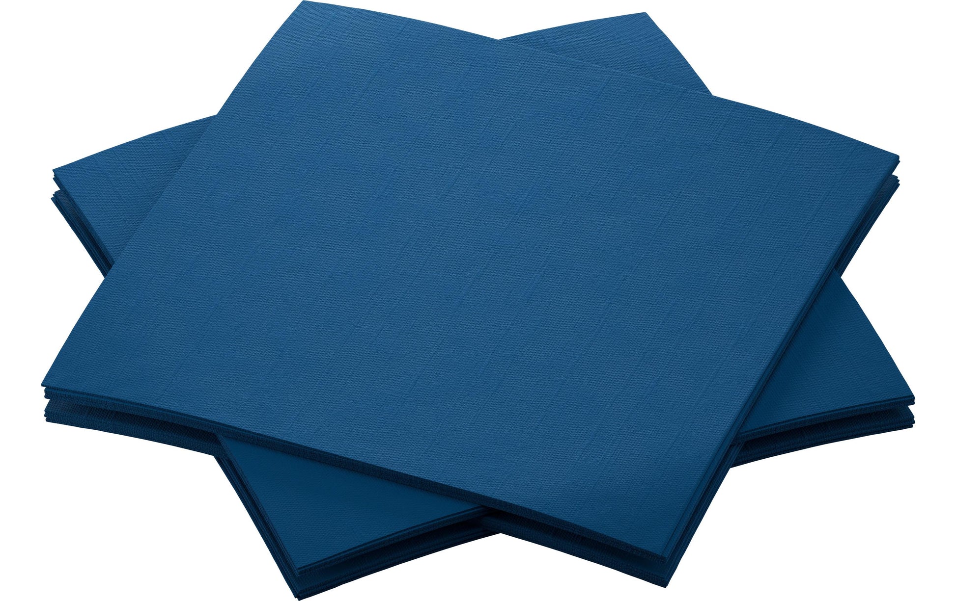 Duni Servietten dunkelblau – 20 × 20 cm, 3-lagig – 180 Stück