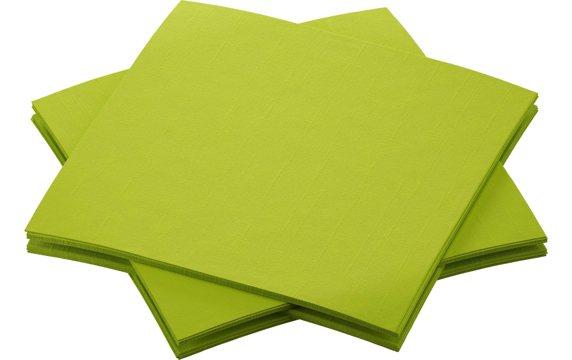 Duni Servietten – grün – 20 × 20 cm, 3-lagig – 180 Stück