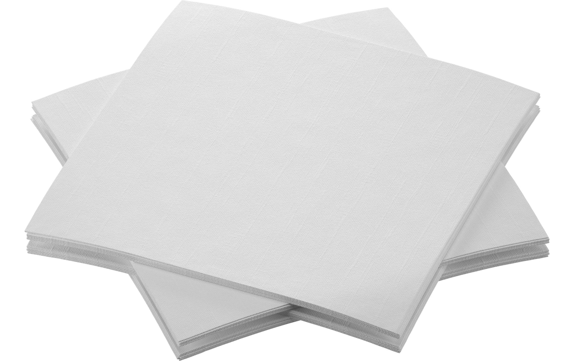 Duni Servietten weiss – 20 × 20 cm, 3-lagig – 180 Stück